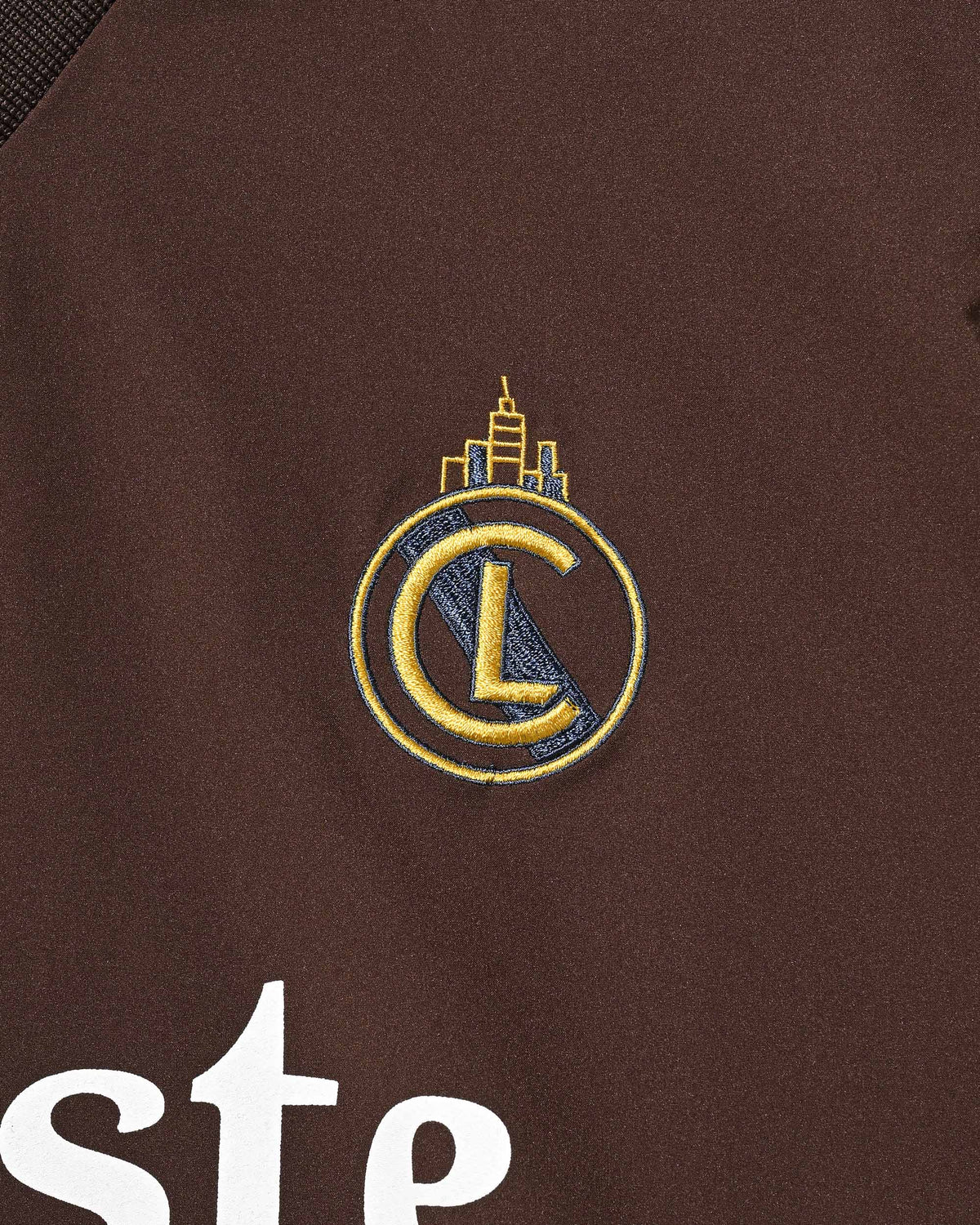 【10.4 SUN 20:00- IN STOCK】【LIMITED】 “YES GOOD MARKET" ACTIVE CITY L/S GAME SHIRT (BROWN)