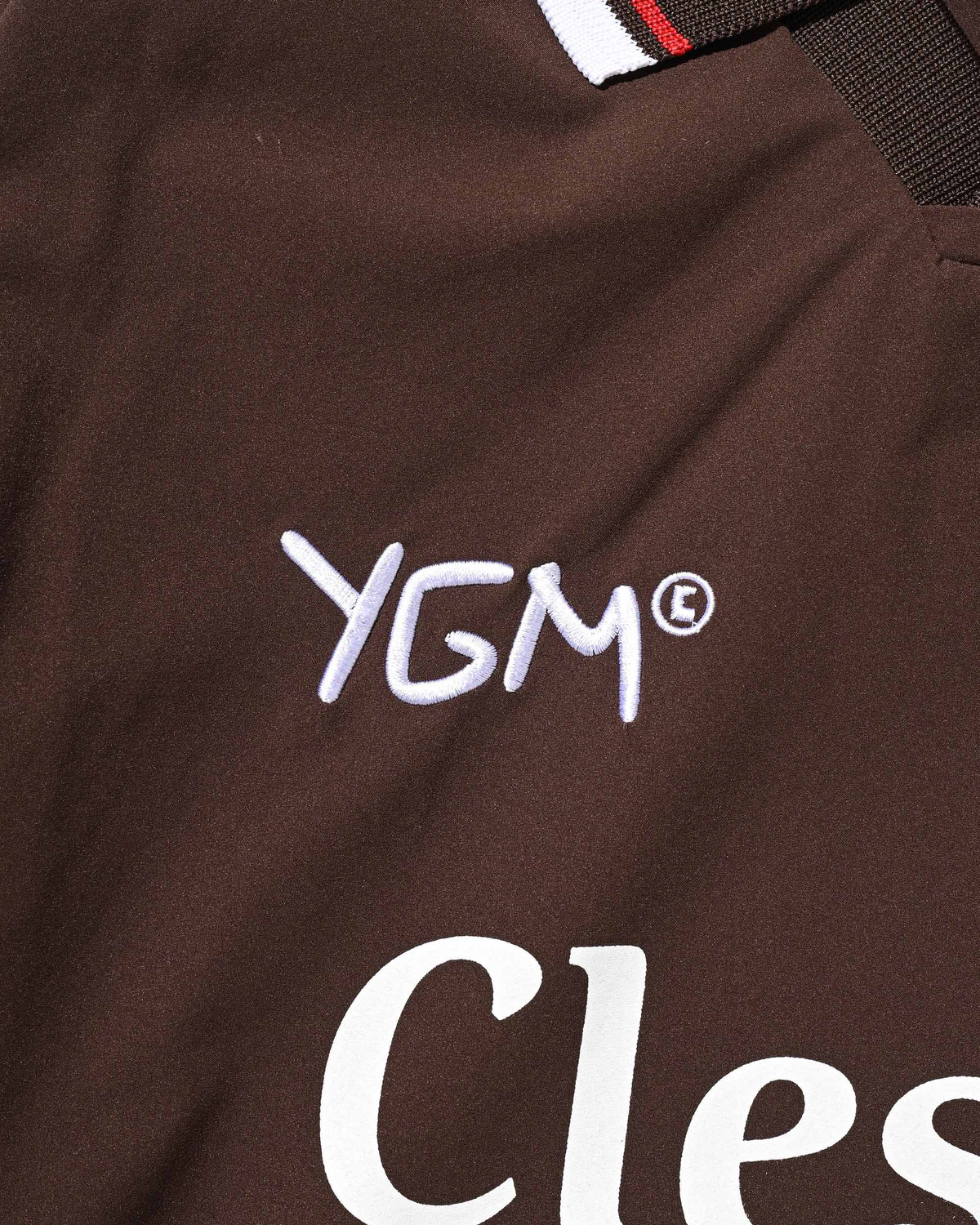 【10.4 SUN 20:00- IN STOCK】【LIMITED】 “YES GOOD MARKET" ACTIVE CITY L/S GAME SHIRT (BROWN)