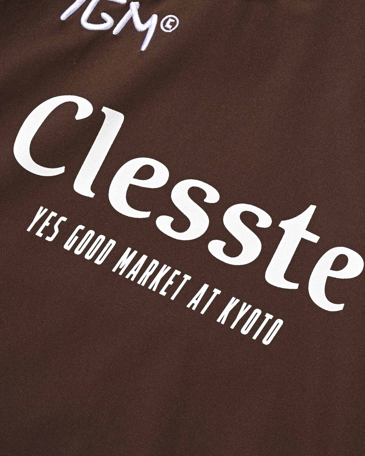 【10.4 SUN 20:00- IN STOCK】【LIMITED】 “YES GOOD MARKET" ACTIVE CITY L/S GAME SHIRT (BROWN)