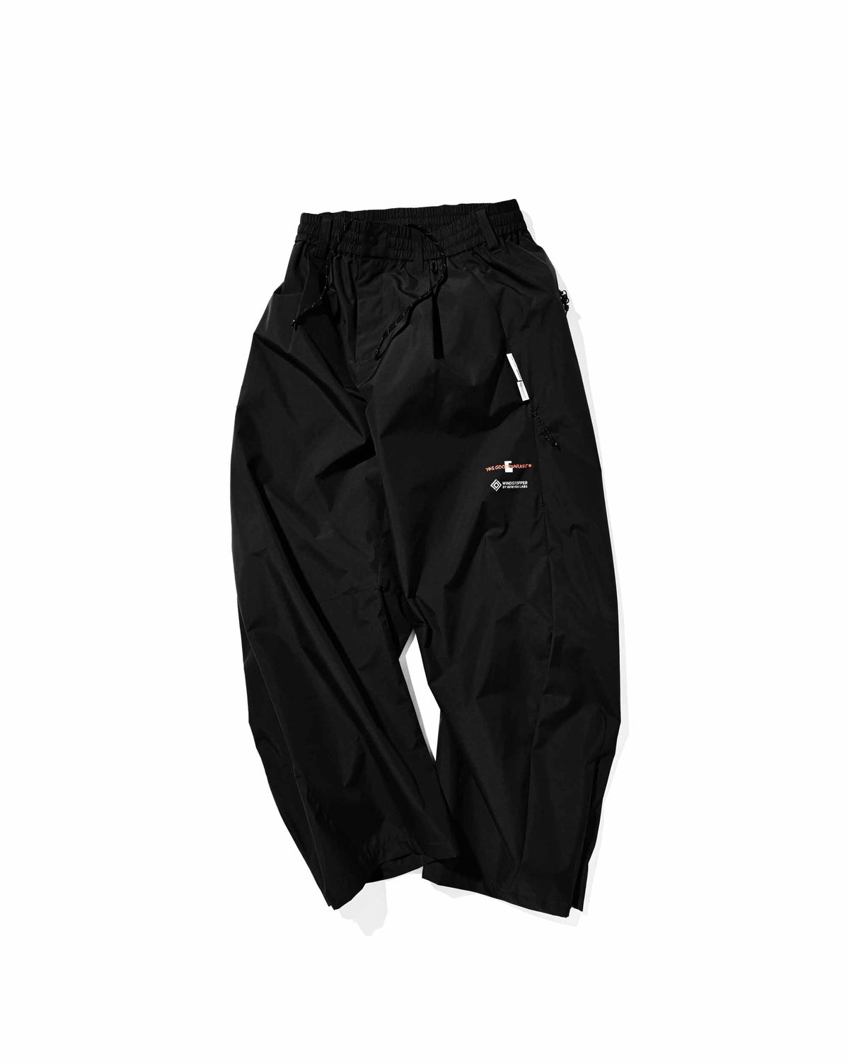 【10.4 SUN 20:00- IN STOCK】【LIMITED】“C×YES GOOD MARKET"+PHENIX WINDSTOPPER® BY GORE-TEX LABS CITY BARREL LEG PANTS (BLACK)