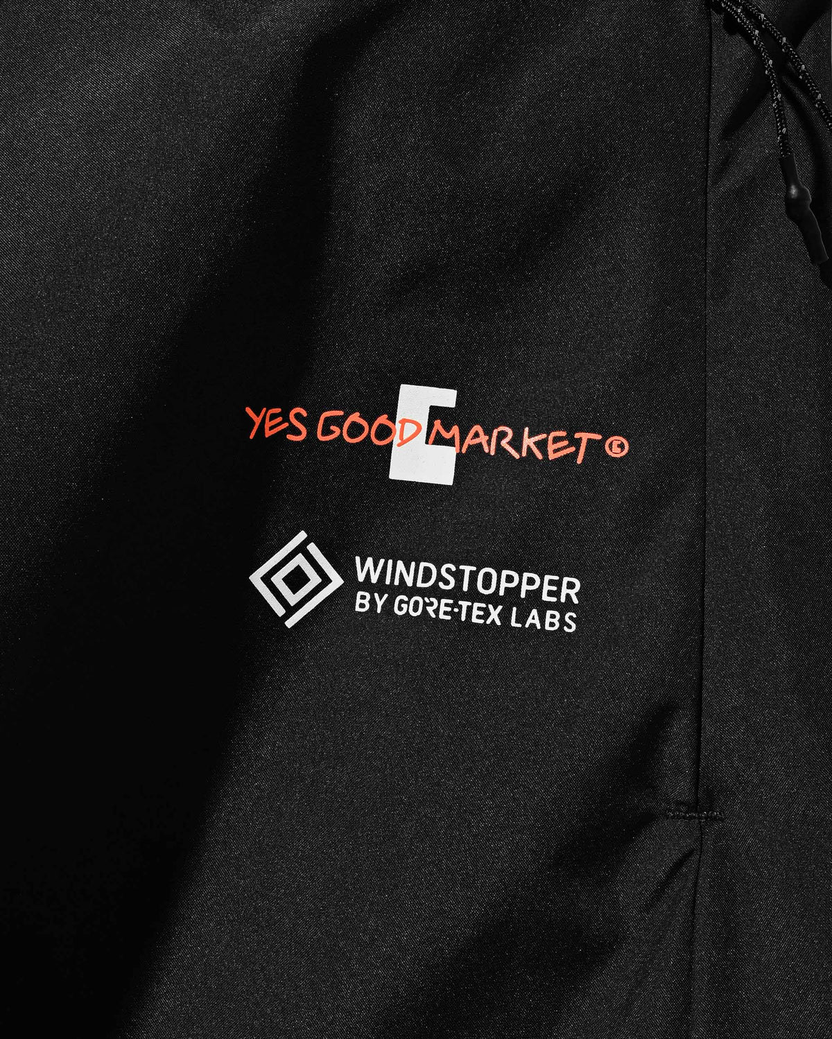【10.4 SUN 20:00- IN STOCK】【LIMITED】“C×YES GOOD MARKET"+PHENIX WINDSTOPPER® BY GORE-TEX LABS CITY BARREL LEG PANTS (BLACK)