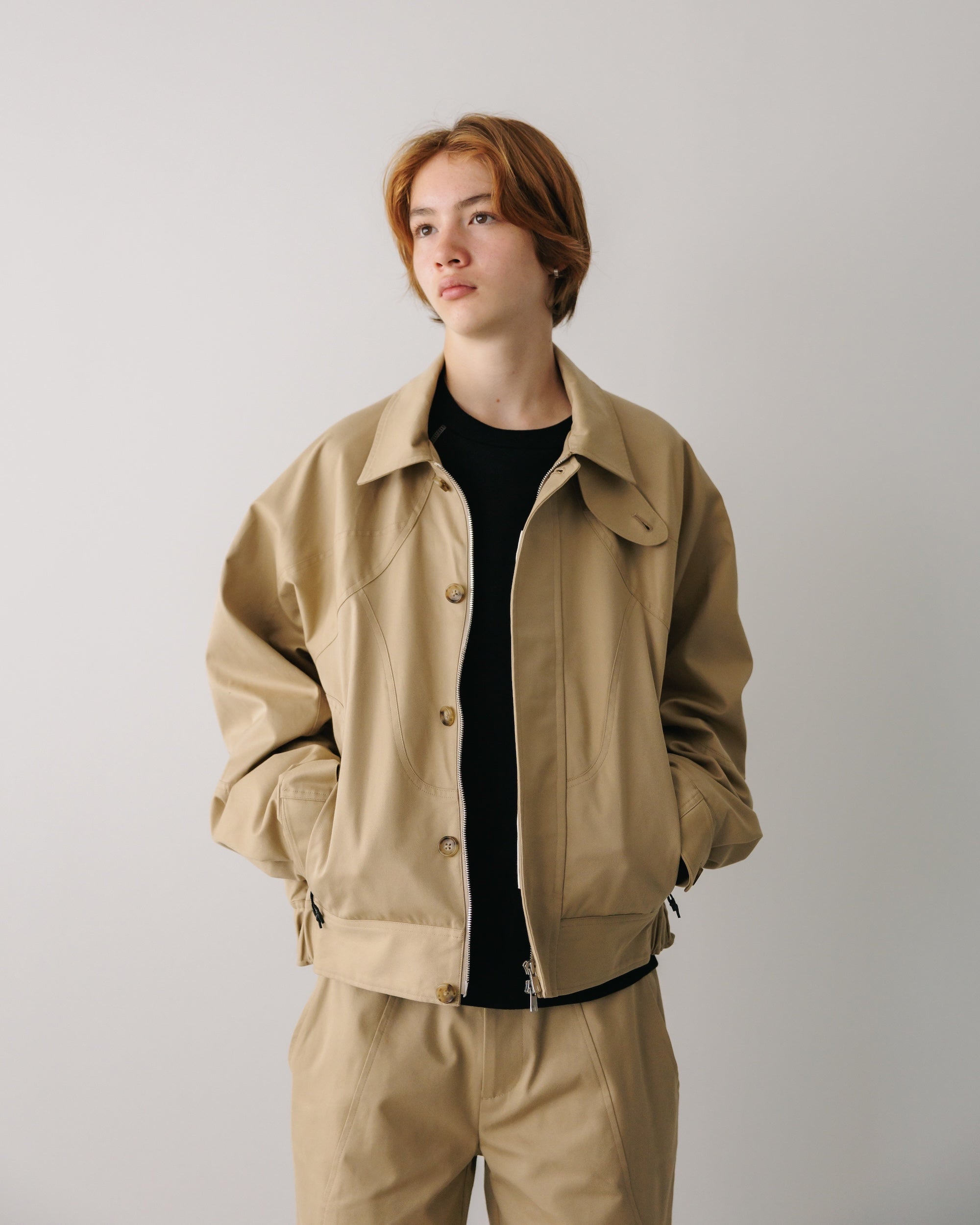 COTTON TWILL FUTURE JACKET