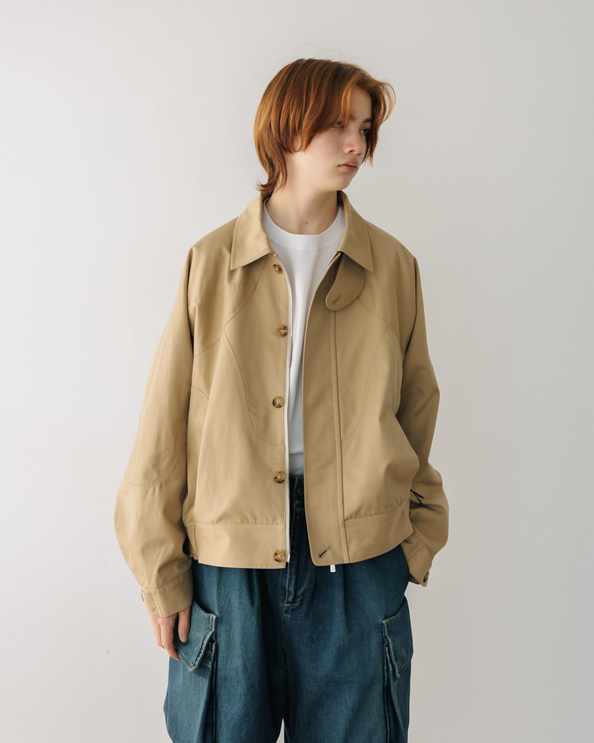 COTTON TWILL FUTURE JACKET