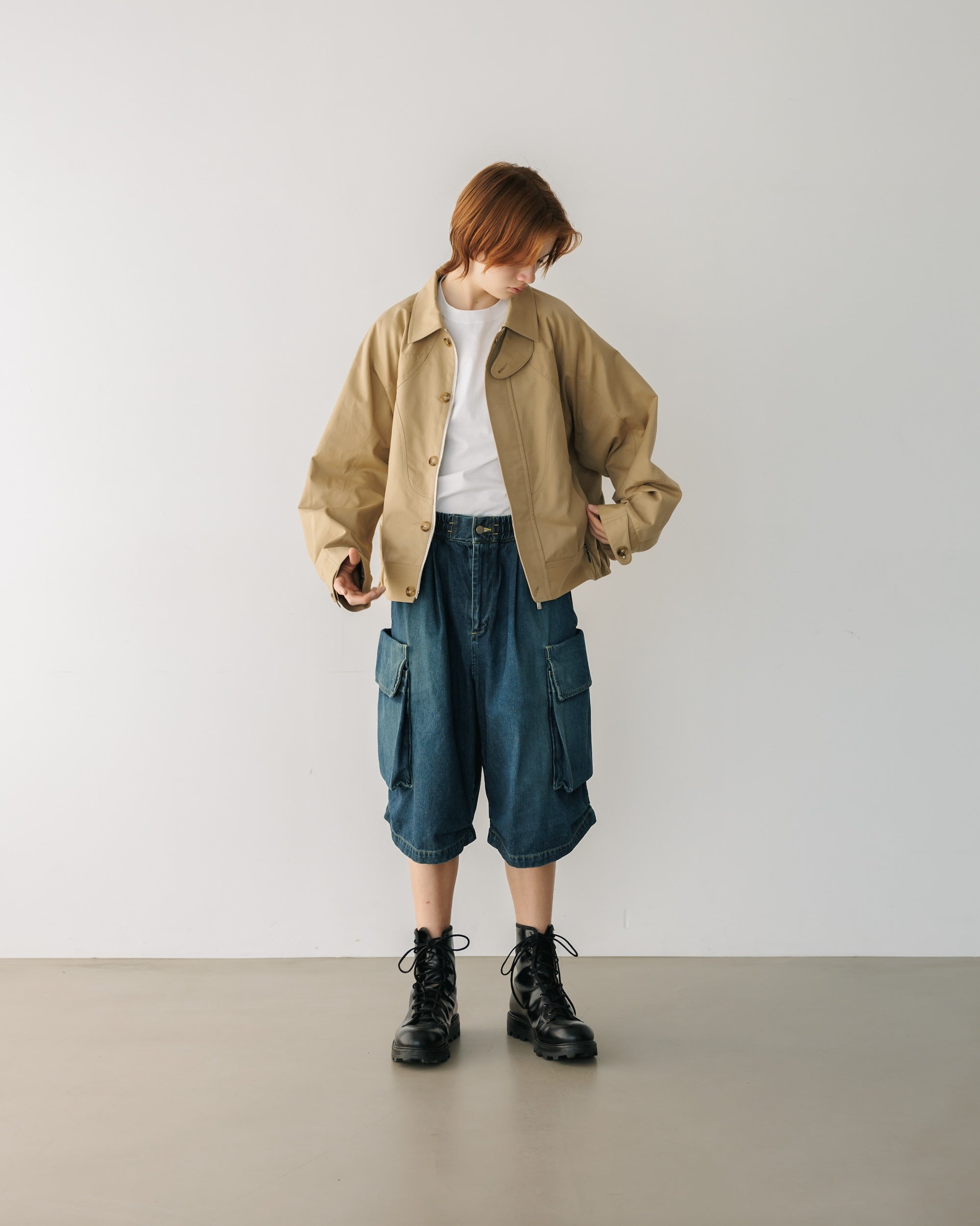 COTTON TWILL FUTURE JACKET