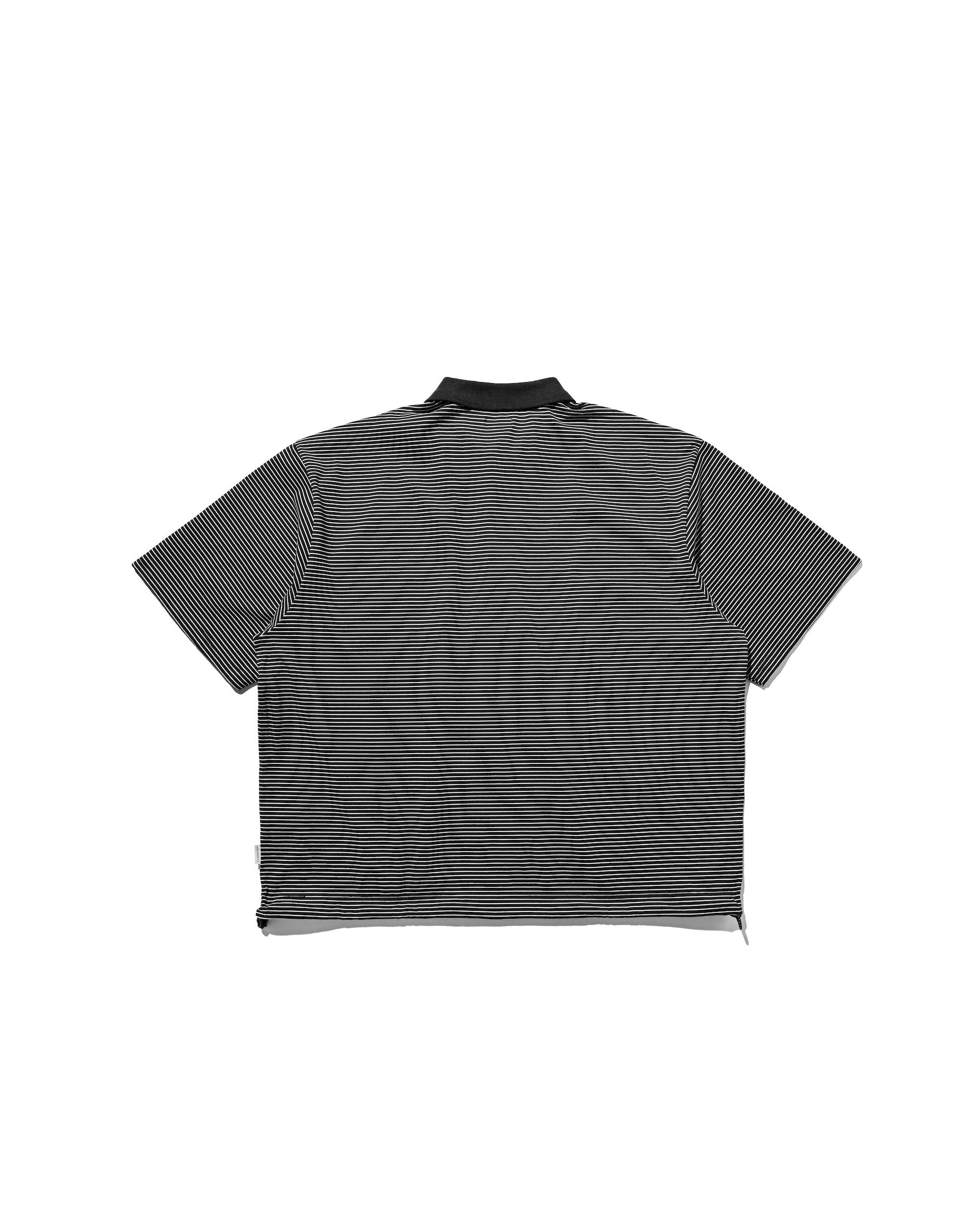 7.12 SAT 20:00- IN STOCK】EMBROIDERY LOGO STRIPED S/S POLO