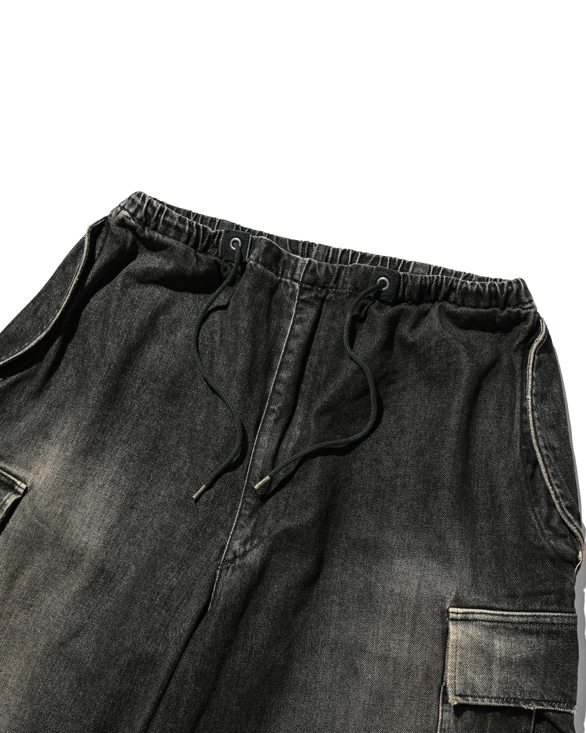 【9.13 SAT 20:00- IN STOCK】VINTAGE DYED SELVEDGE DENIM M-51 ARCTIC TROUSERS (VINTAGE BLACK)
