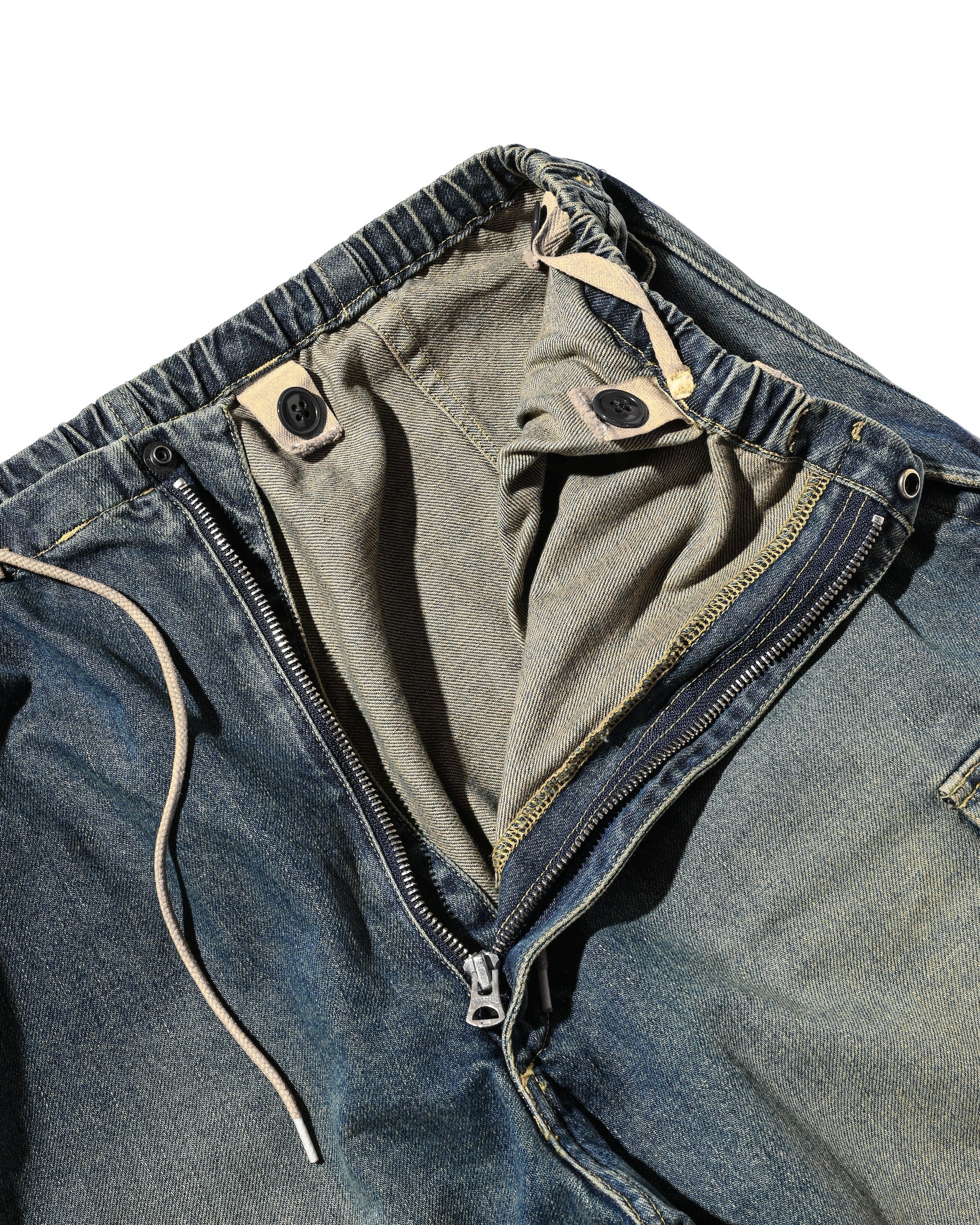 【9.13 SAT 20:00- IN STOCK】VINTAGE DYED SELVEDGE DENIM M-51 ARCTIC TROUSERS (VINTAGE INDIGO)