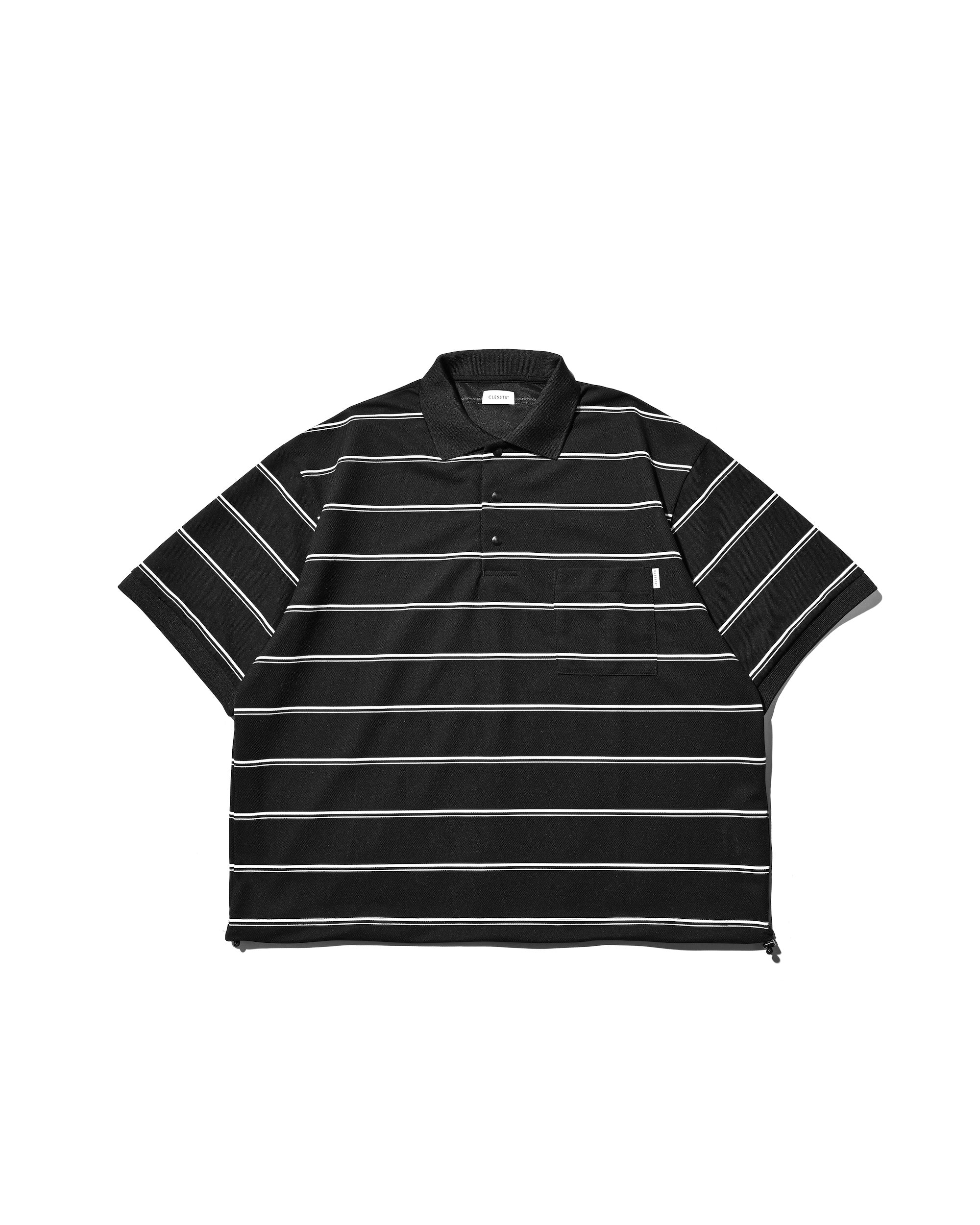 Clesste ACTIVE CITY S/S POLO SHIRT新品 5.23 SAT 20:00- IN STOCK】THICK/THIN STRIPE ACTIVE CITY POLO S/S SHIRT