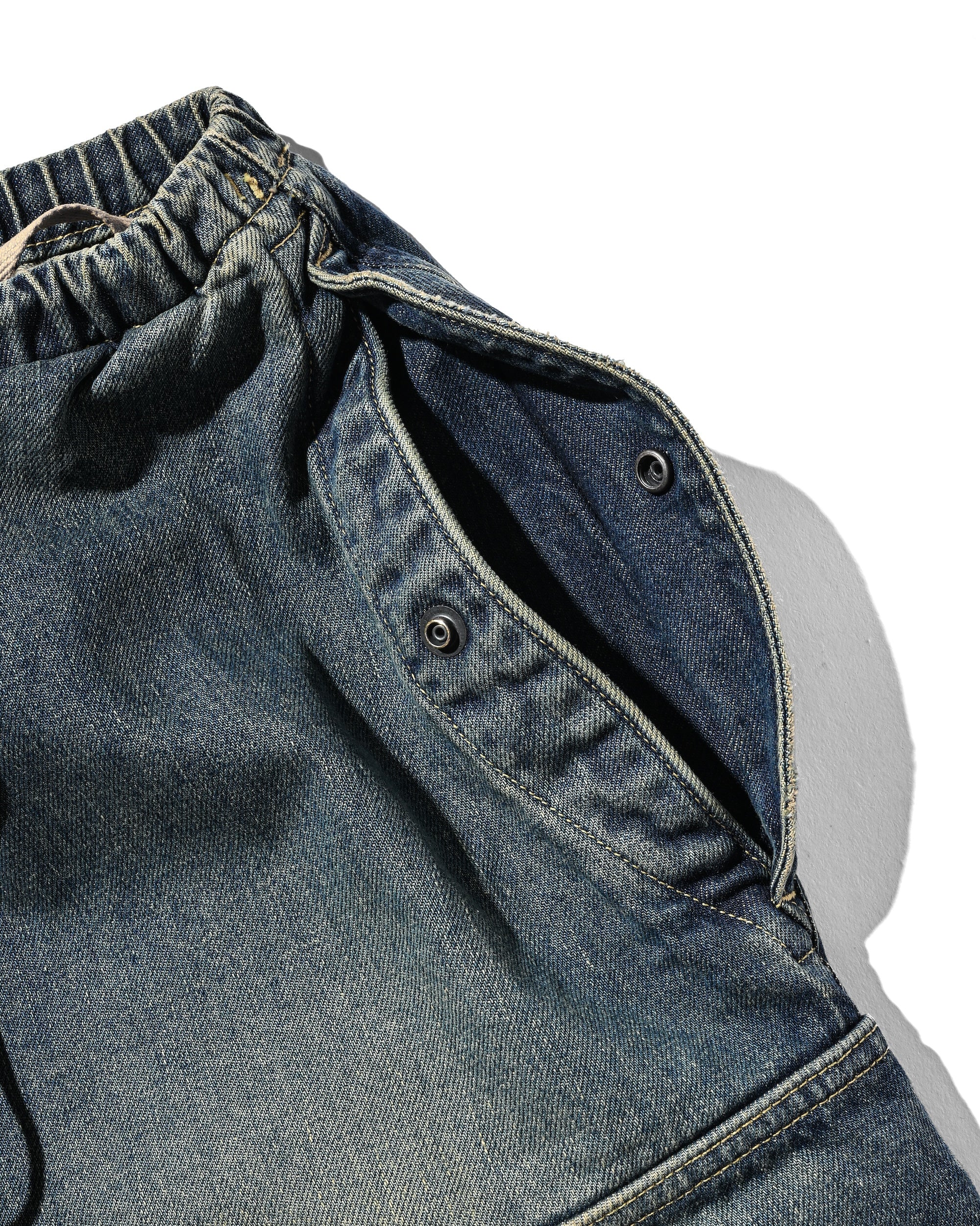 【9.13 SAT 20:00- IN STOCK】VINTAGE DYED SELVEDGE DENIM M-51 ARCTIC TROUSERS (VINTAGE INDIGO)