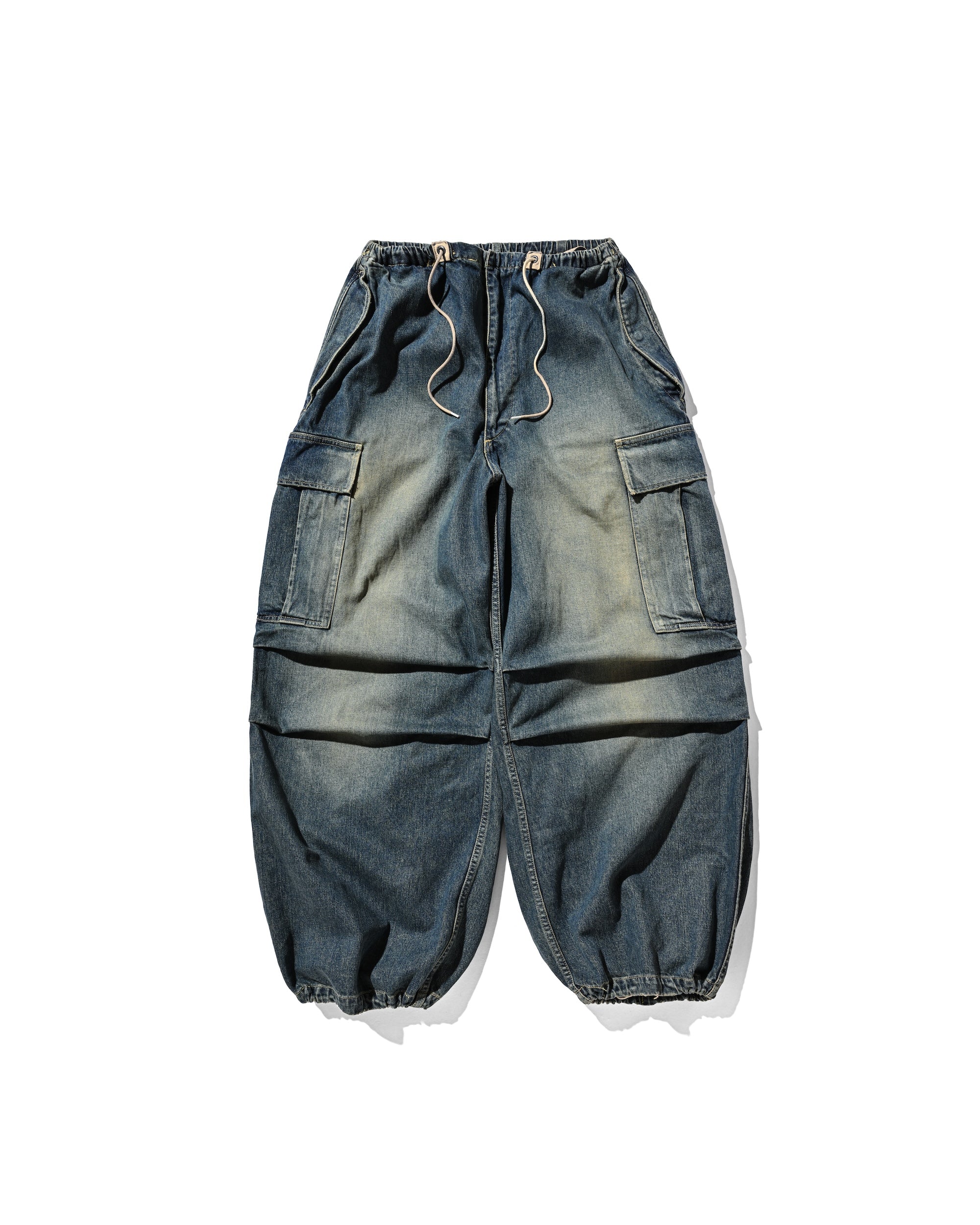 【9.13 SAT 20:00- IN STOCK】VINTAGE DYED SELVEDGE DENIM M-51 ARCTIC TROUSERS (VINTAGE INDIGO)