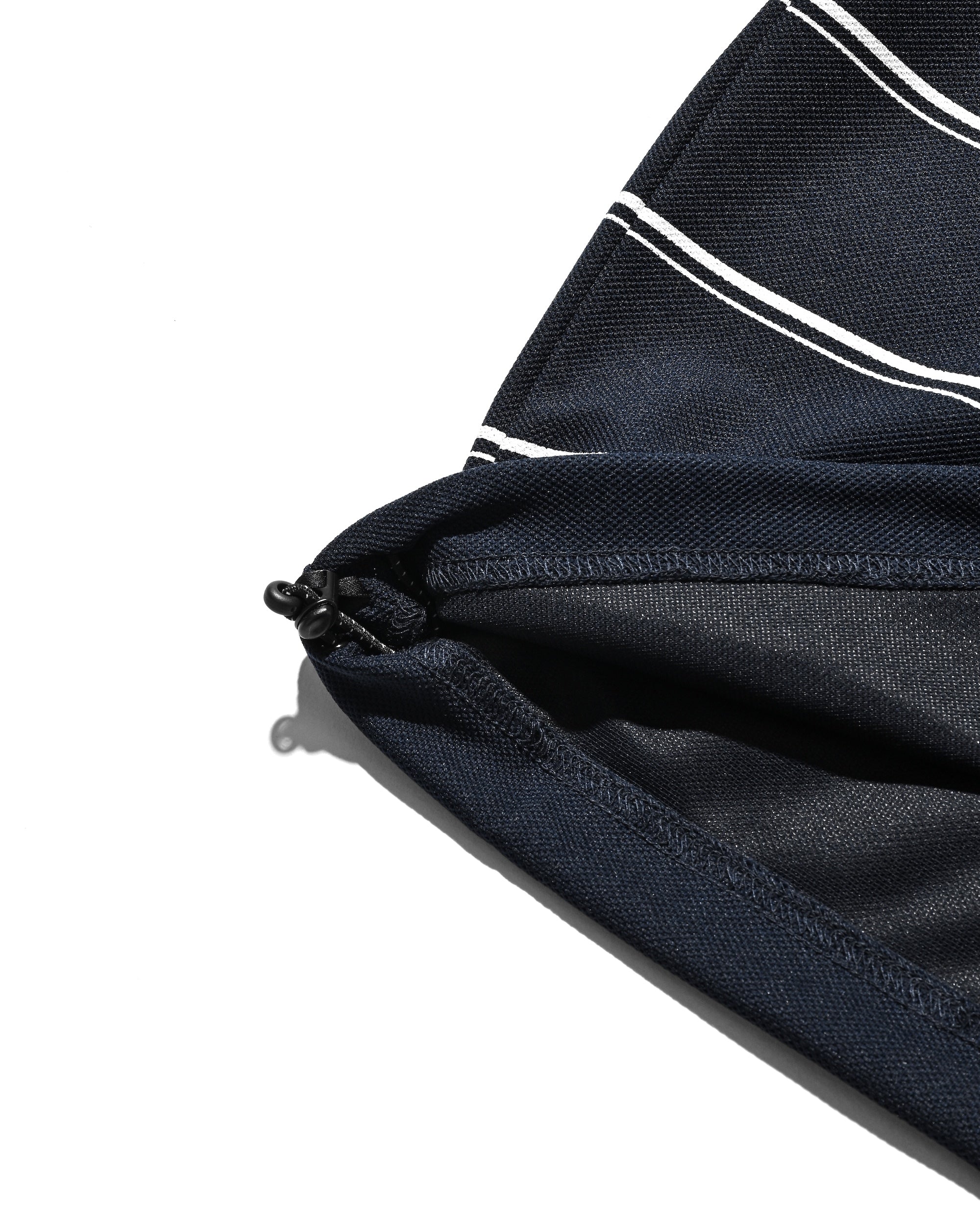 THICK/THIN STRIPE ACTIVE CITY  POLO S/S SHIRTS(NAVY)
