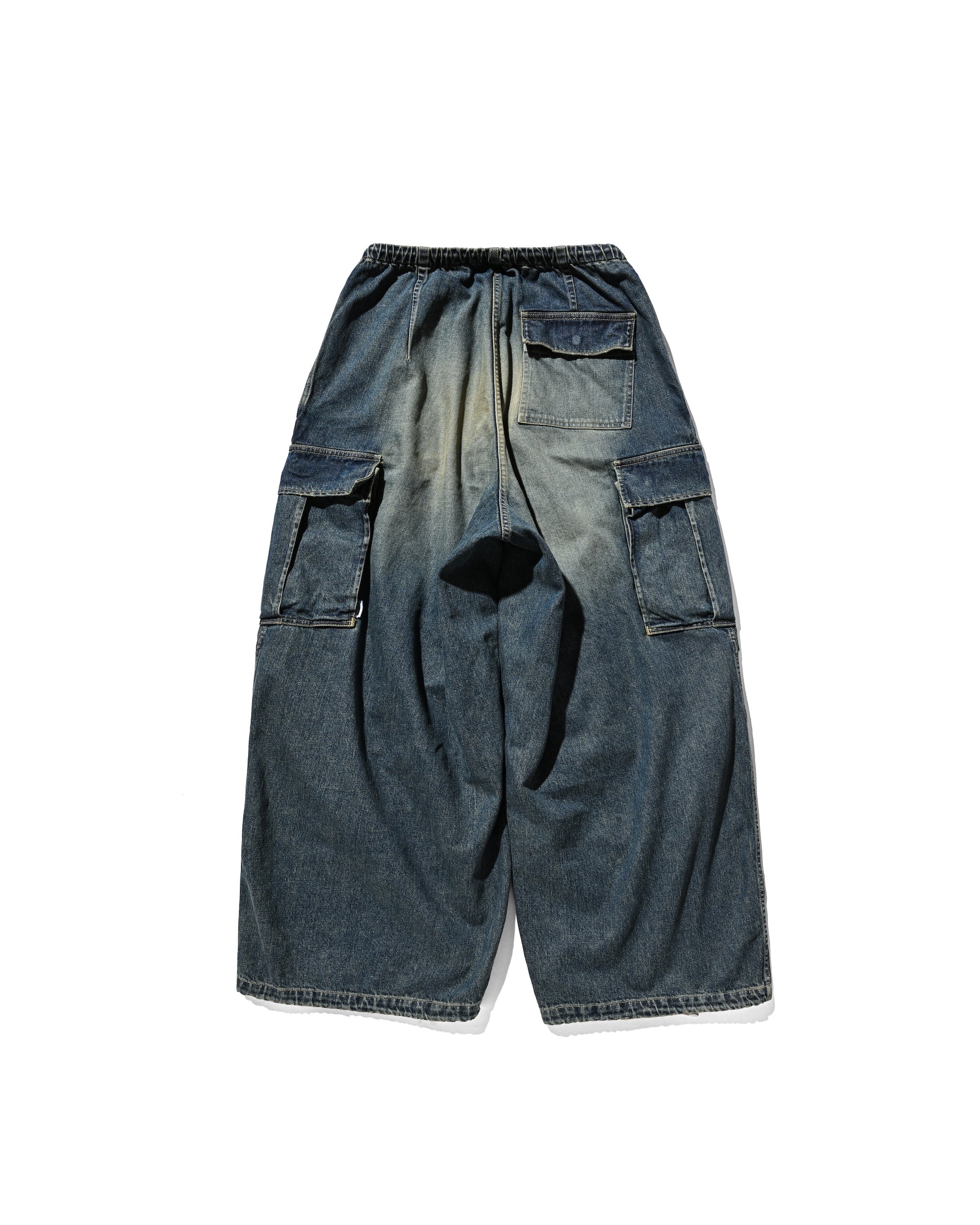 【9.13 SAT 20:00- IN STOCK】VINTAGE DYED SELVEDGE DENIM M-51 ARCTIC TROUSERS (VINTAGE INDIGO)
