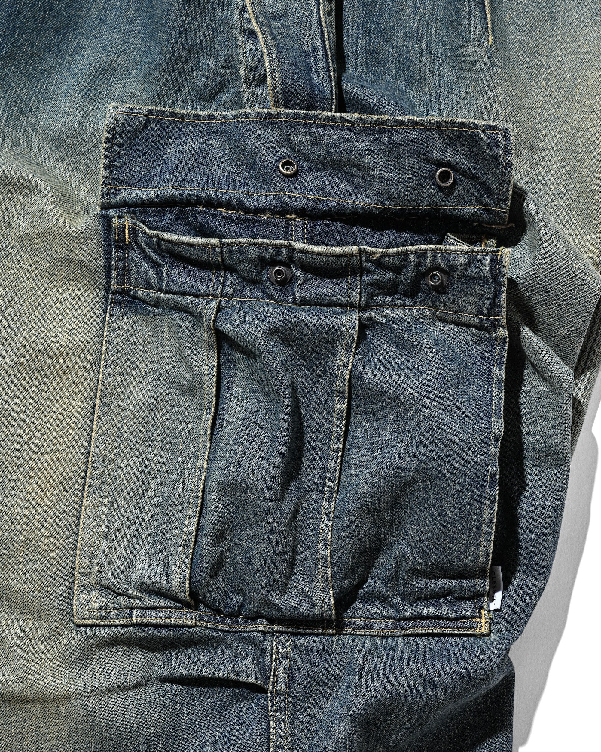 【9.13 SAT 20:00- IN STOCK】VINTAGE DYED SELVEDGE DENIM M-51 ARCTIC TROUSERS (VINTAGE INDIGO)