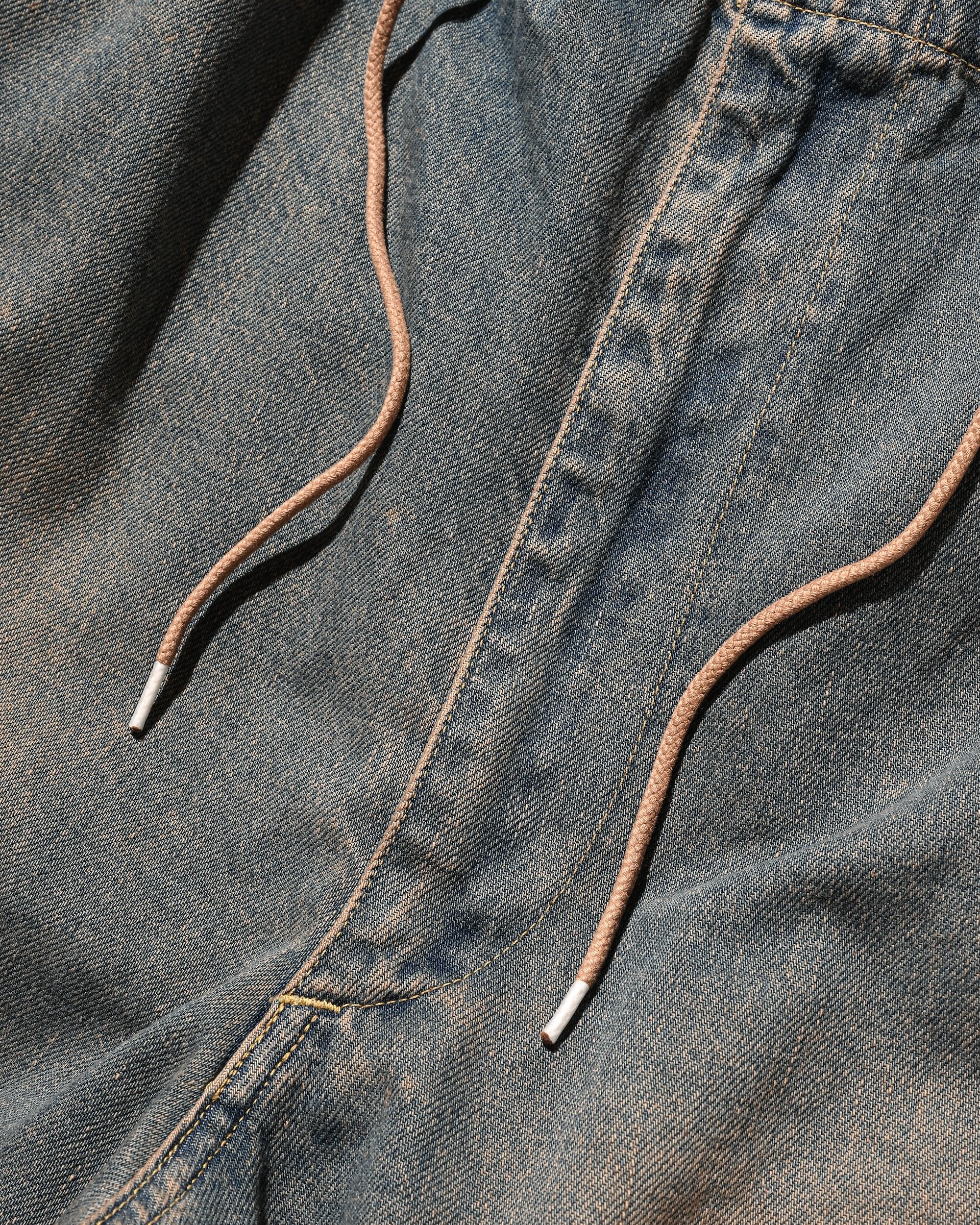 【9.13 SAT 20:00- IN STOCK】VINTAGE DYED SELVEDGE DENIM M-51 ARCTIC TROUSERS (VINTAGE BROWN)