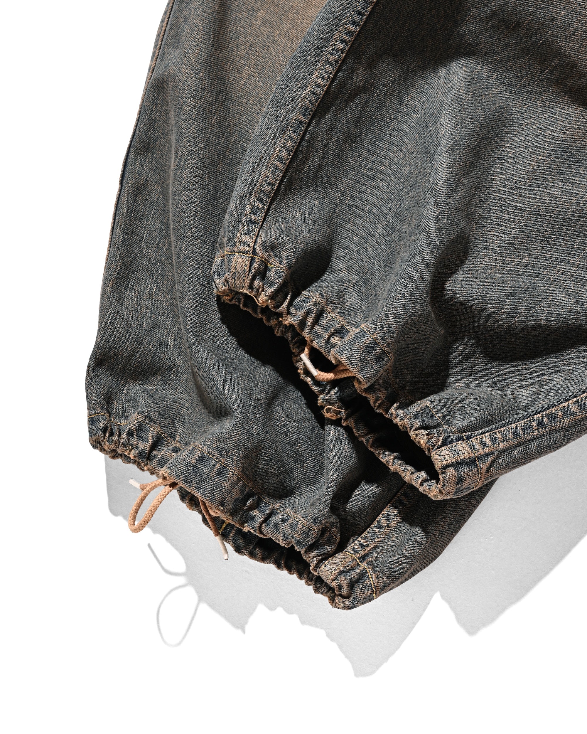 【9.13 SAT 20:00- IN STOCK】VINTAGE DYED SELVEDGE DENIM M-51 ARCTIC TROUSERS (VINTAGE BROWN)