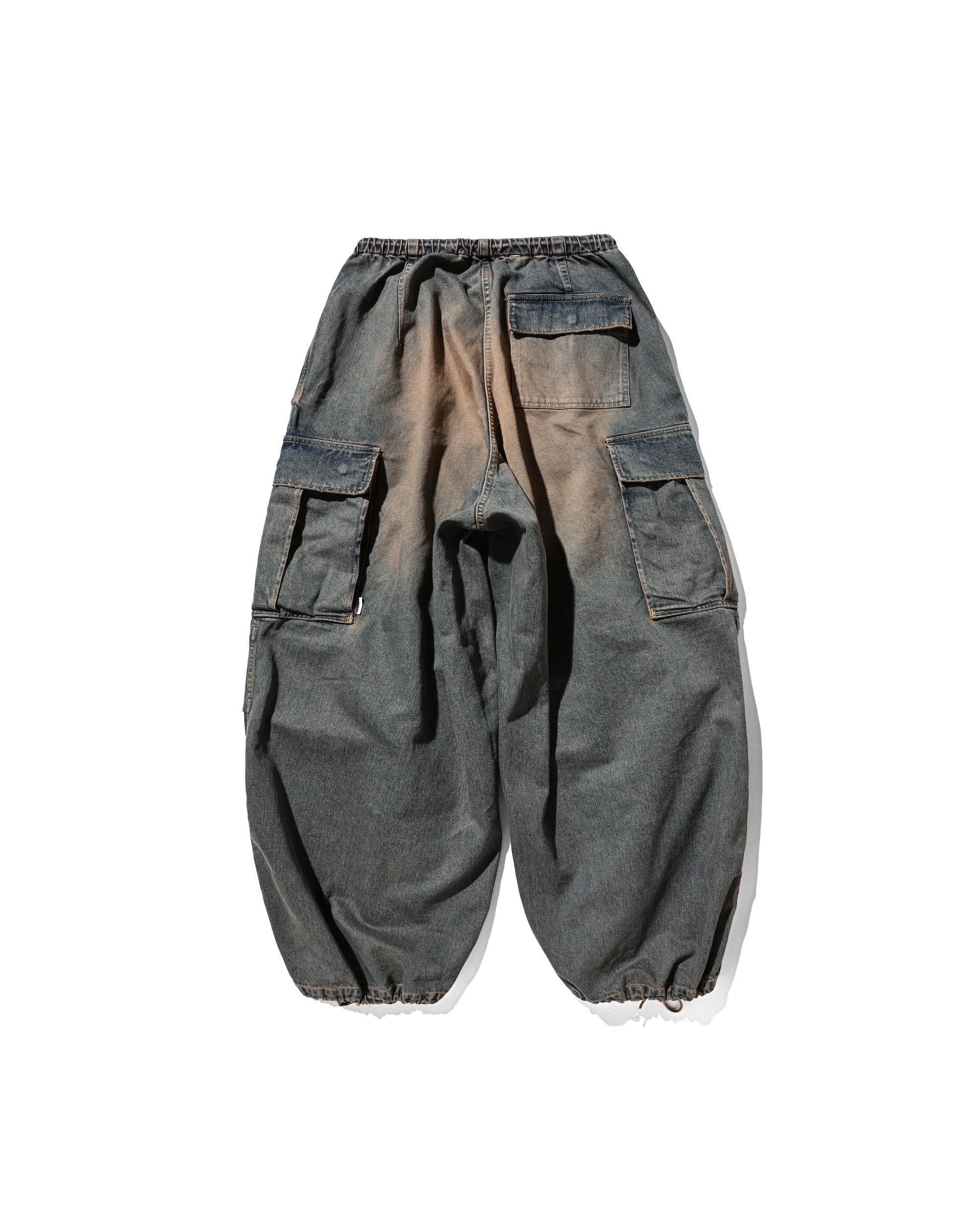 【9.13 SAT 20:00- IN STOCK】VINTAGE DYED SELVEDGE DENIM M-51 ARCTIC TROUSERS (VINTAGE BROWN)