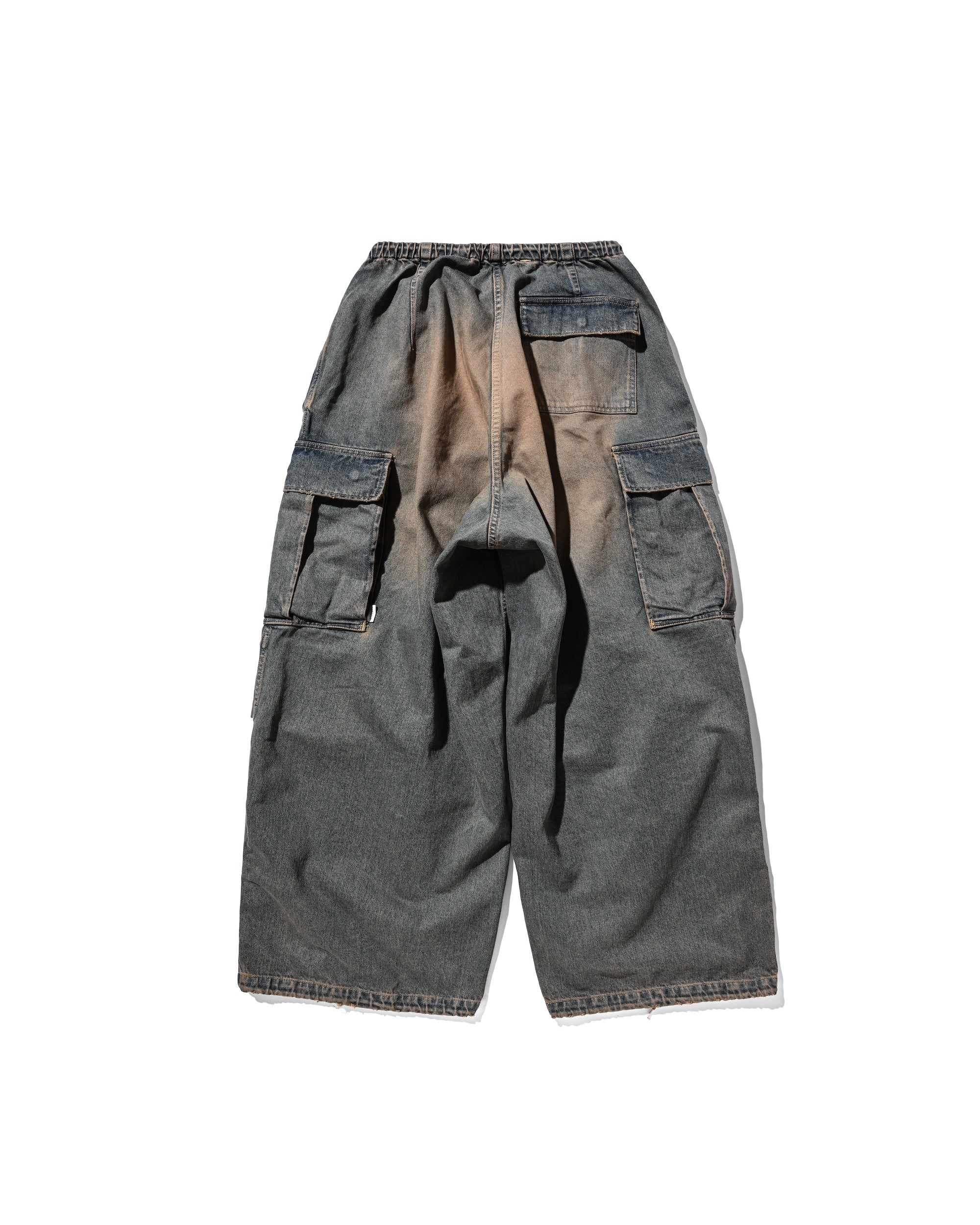 【9.13 SAT 20:00- IN STOCK】VINTAGE DYED SELVEDGE DENIM M-51 ARCTIC TROUSERS (VINTAGE BROWN)