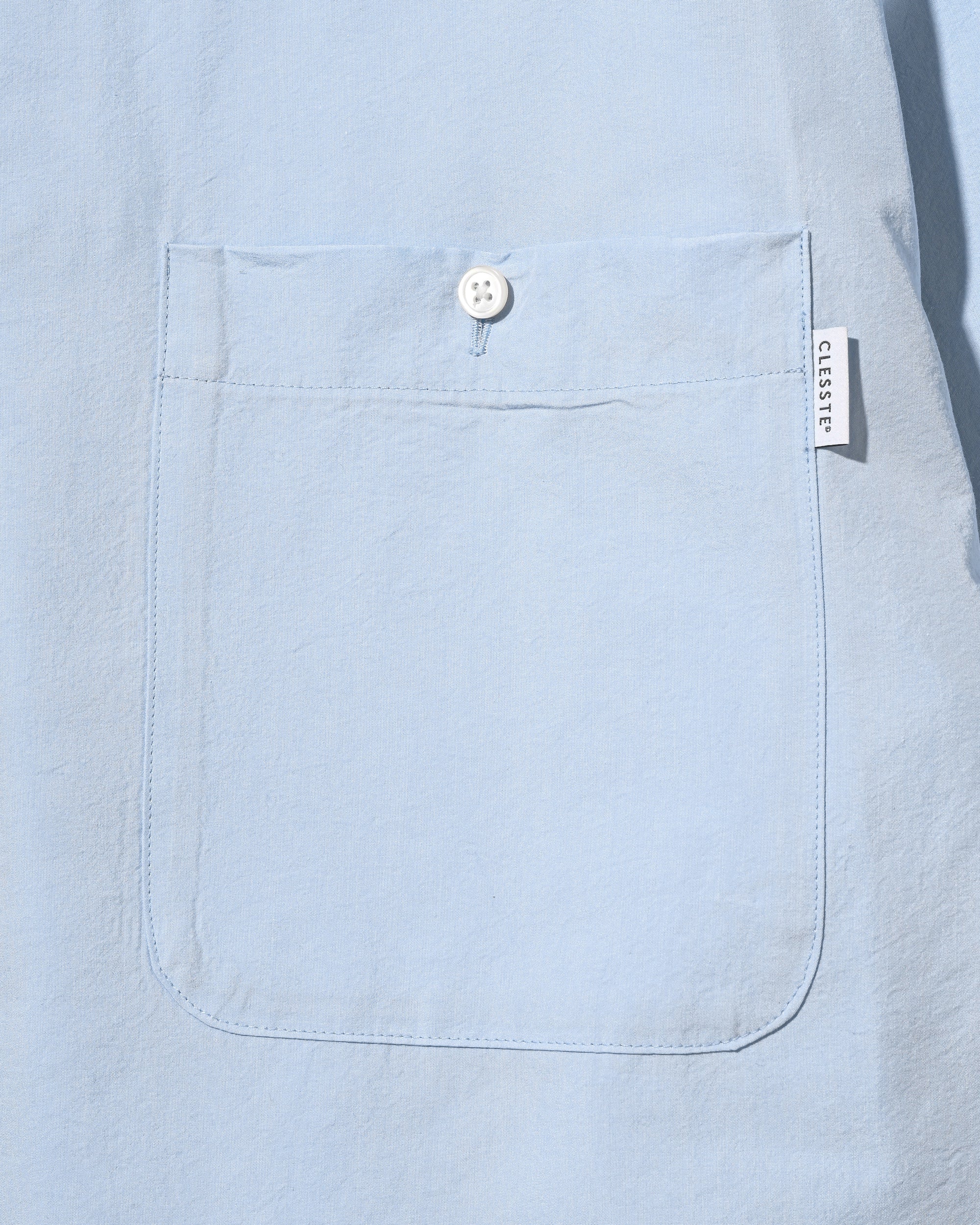VENTILATION L/S B.D.SHIRT (SAX BLUE)