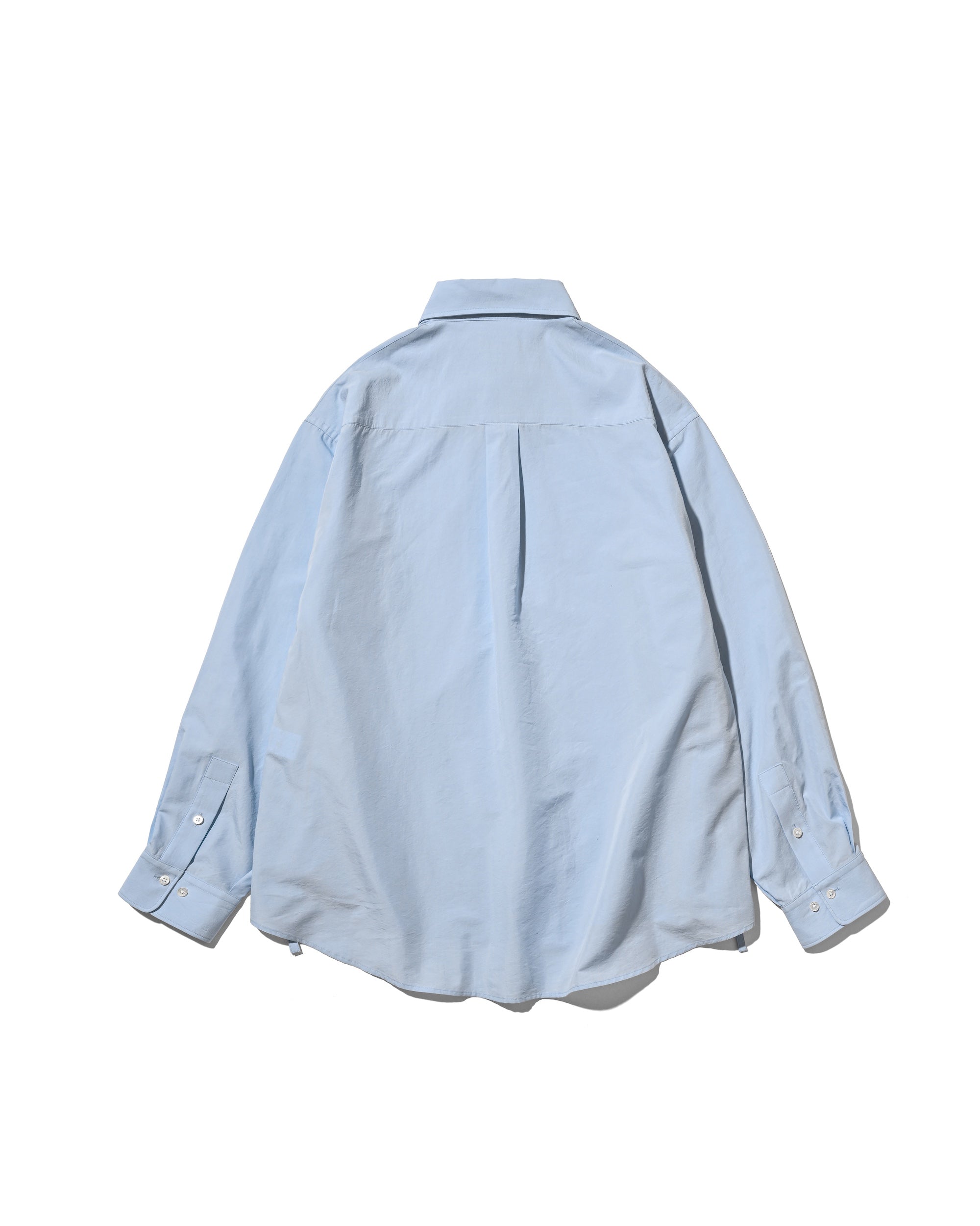 【4.4 SAT 20:00- IN STOCK】VENTILATION L/S B.D.SHIRT (SAX BLUE)