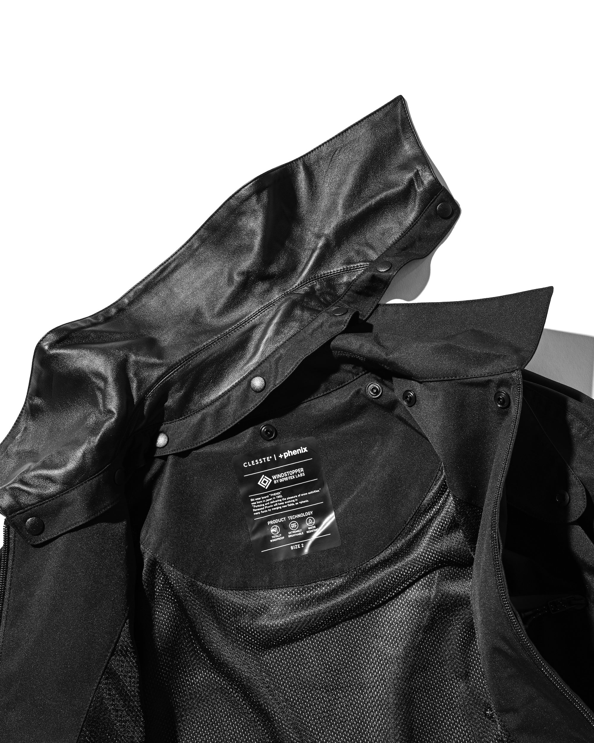 【9.24 WED 20:00- IN STOCK】+phenix WINDSTOPPER® by GORE-TEX LABS TWILL CITY WORKER JACKET (BLACK)