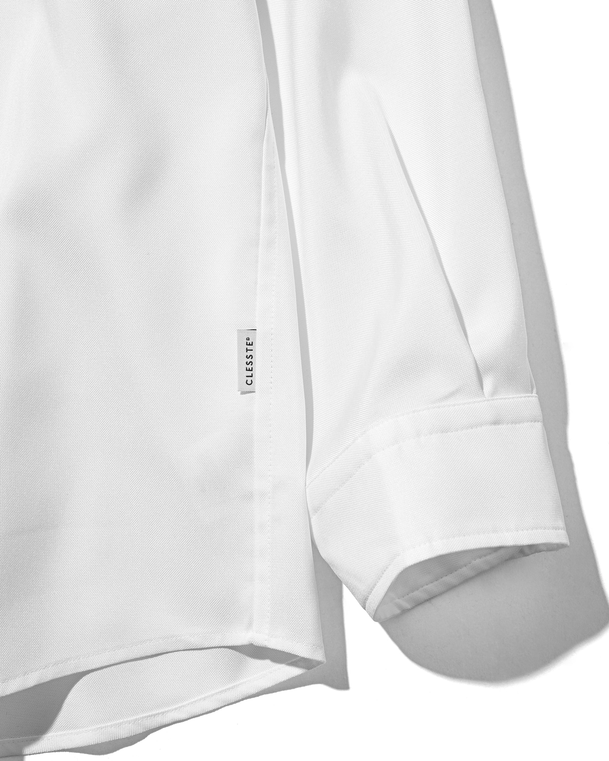 ACTIVE OXFORD EVERYDAY L/S SHIRT (WHITE)
