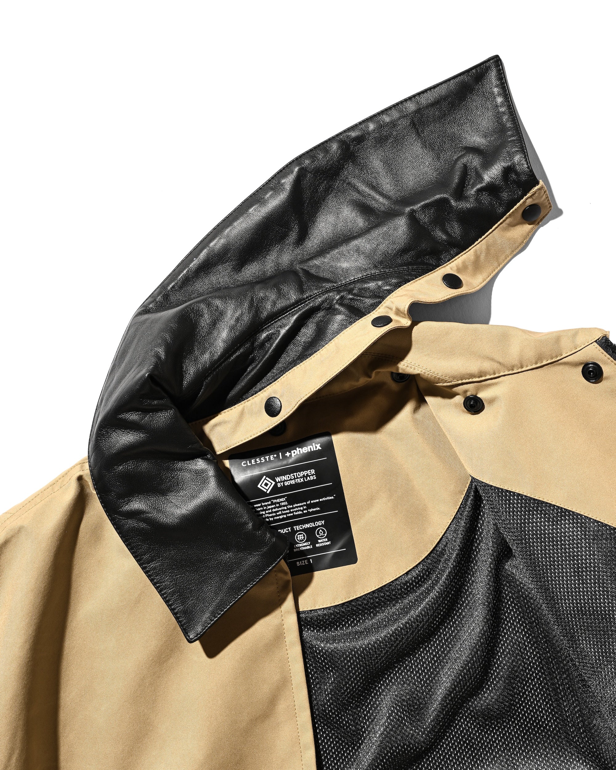【9.24 WED 20:00- IN STOCK】+phenix WINDSTOPPER® by GORE-TEX LABS TWILL CITY WORKER JACKET (CARAMEL BEIGE)