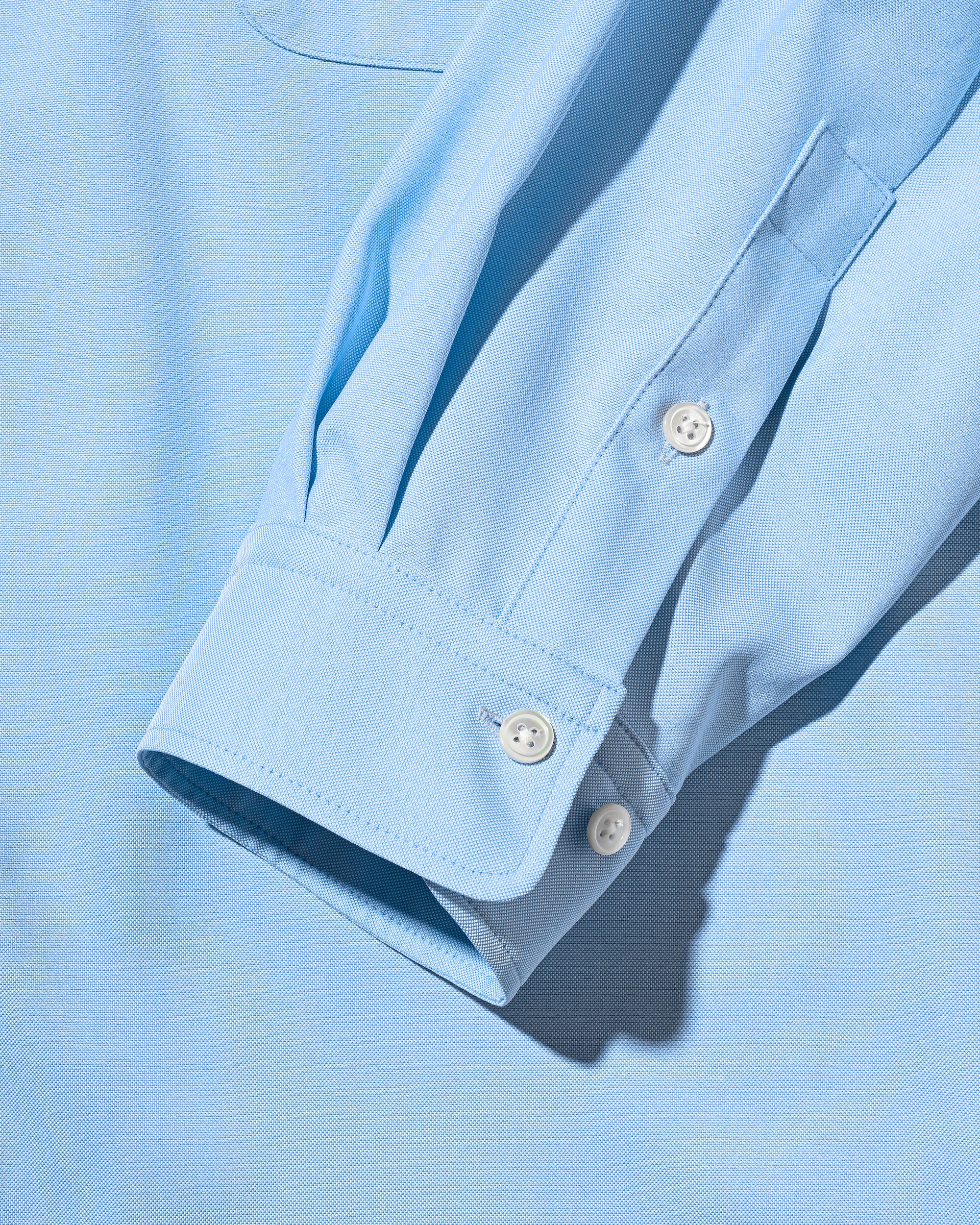 ACTIVE OXFORD EVERYDAY L/S SHIRT (SAX BLUE)