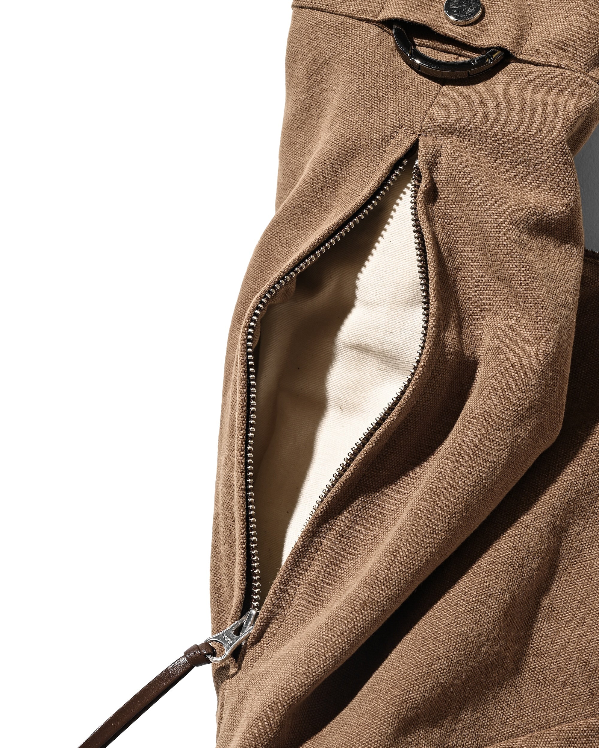 VINTAGE DYED SYSTEM BAG (L) (BROWN)