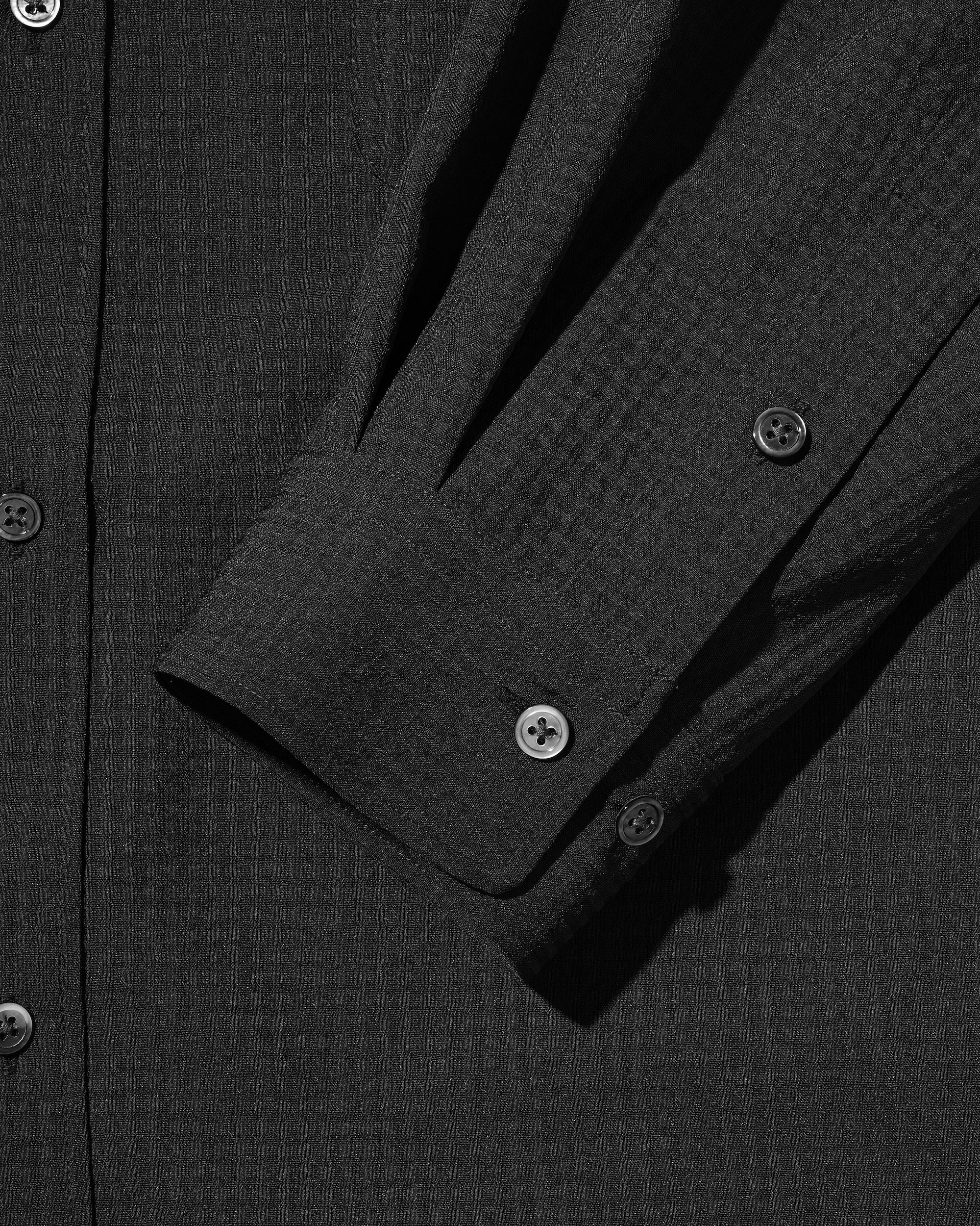 【4.29 WED 20:00-IN STOCK】SHADOW GINGHAM CHECK EVERYDAY L/S SHIRT (CHARCOAL)