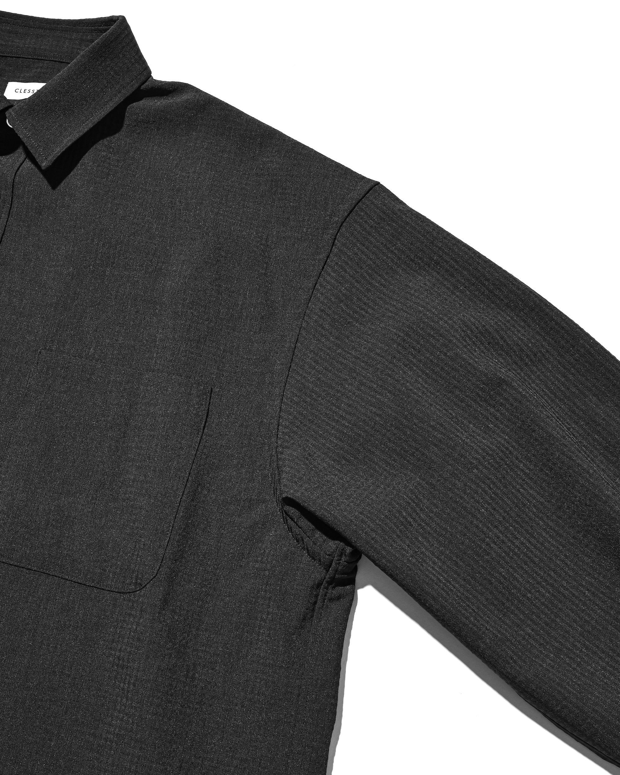 【4.29 WED 20:00-IN STOCK】SHADOW GINGHAM CHECK EVERYDAY L/S SHIRT (CHARCOAL)