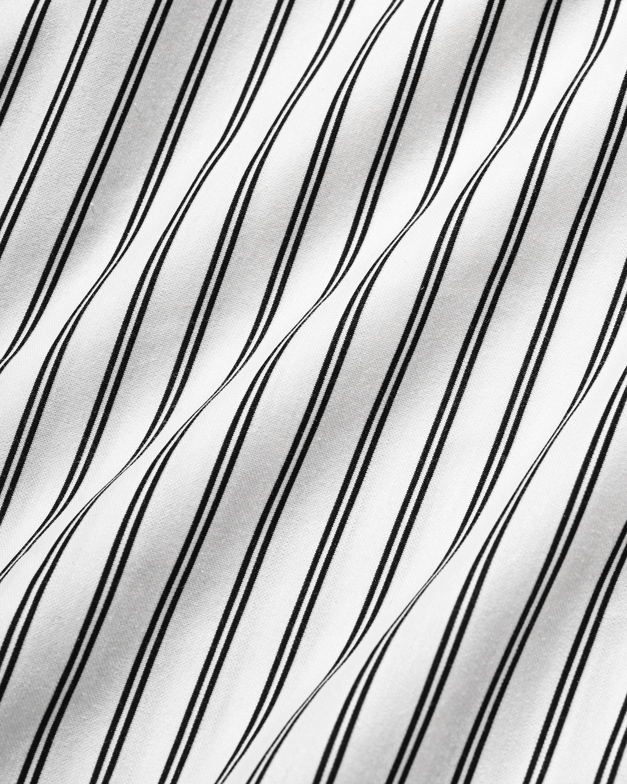 【9.17 WED 20:00- IN STOCK】46G KNIT EVERYDAY L/S SHIRT (WHITE STRIPE)
