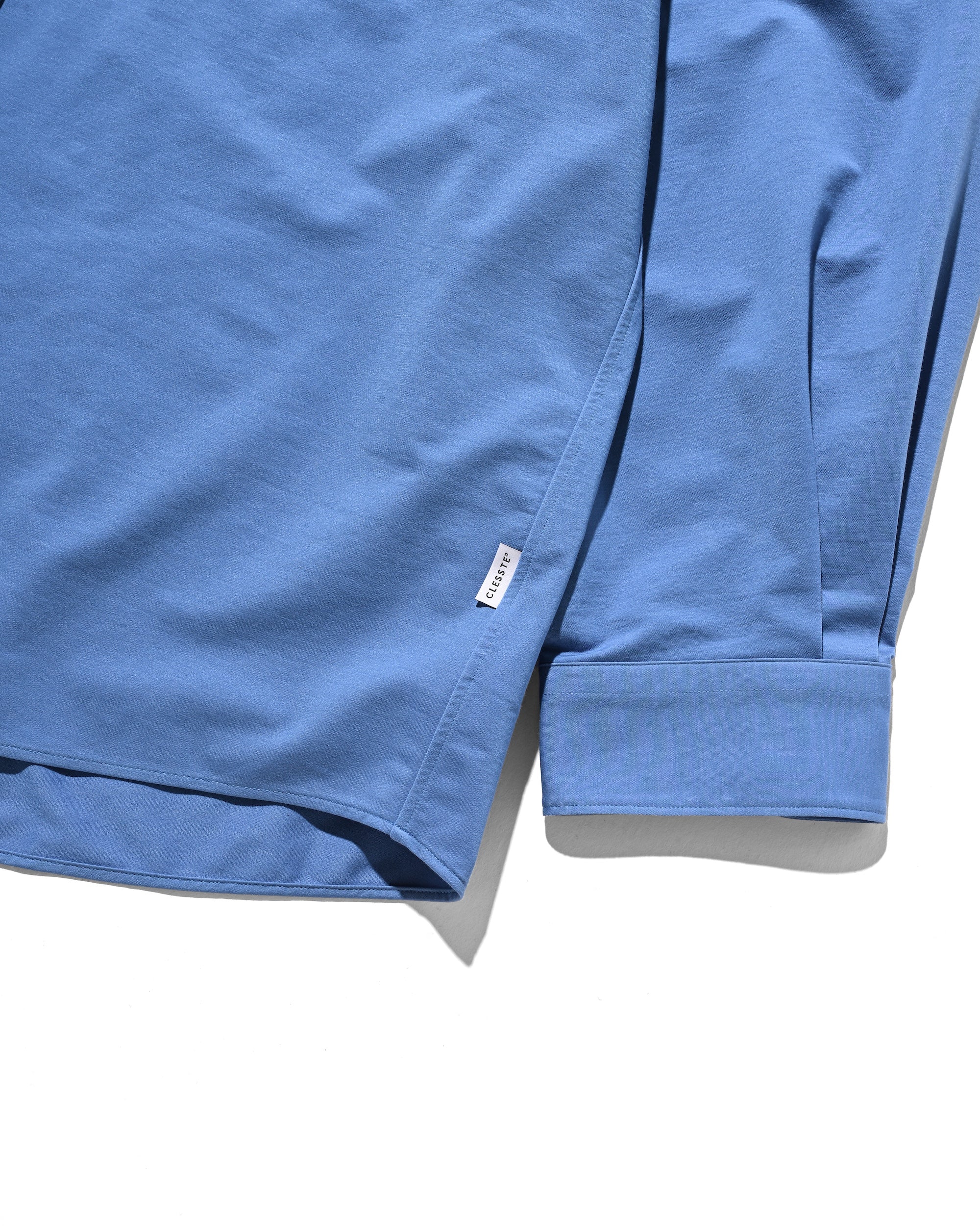 【9.17 WED 20:00- IN STOCK】46G KNIT EVERYDAY L/S SHIRT (SAX BLUE)