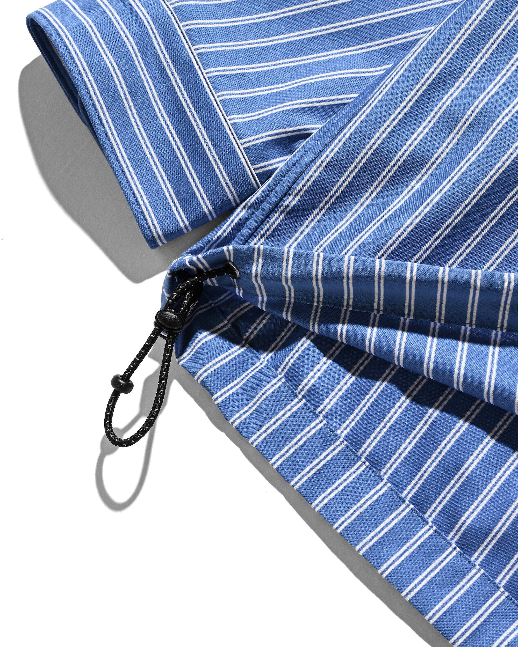 【9.27 SAT 20:00- IN STOCK】46G KNIT EVERYDAY PULLOVER L/S SHIRT (SAX BLUE STRIPE).