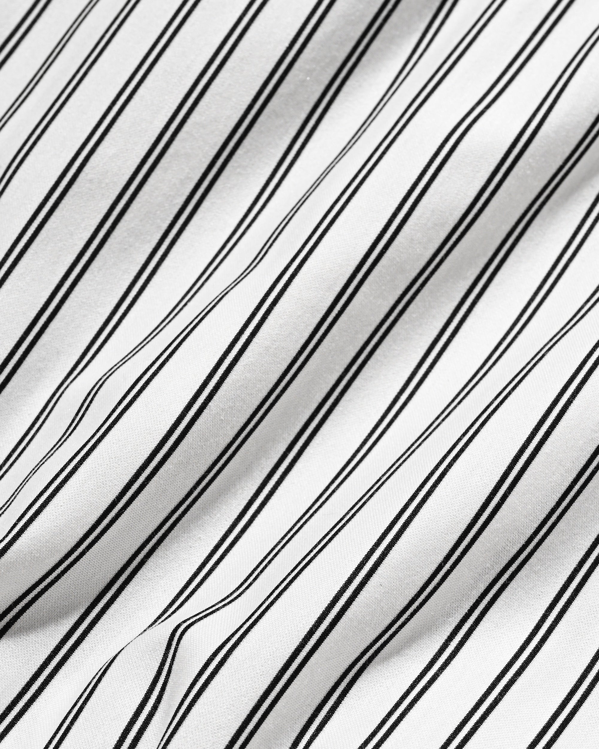 【9.27 SAT 20:00- IN STOCK】46G KNIT EVERYDAY PULLOVER L/S SHIRT (WHITE STRIPE)