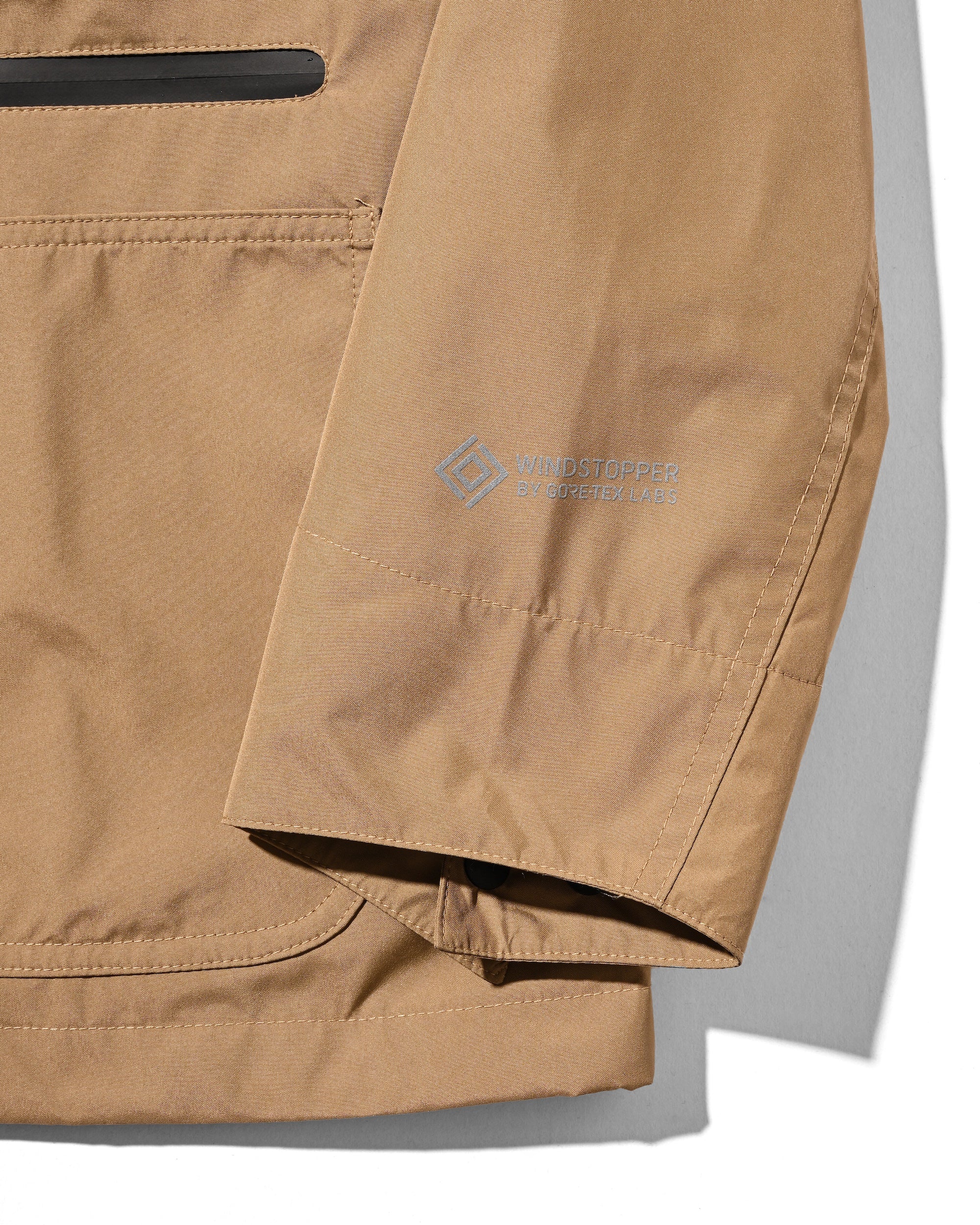 +phenix WINDSTOPPER® BY GORE-TEX LABS CITY STORAGE COVERALL JACKET (CAMEL BEIGE)