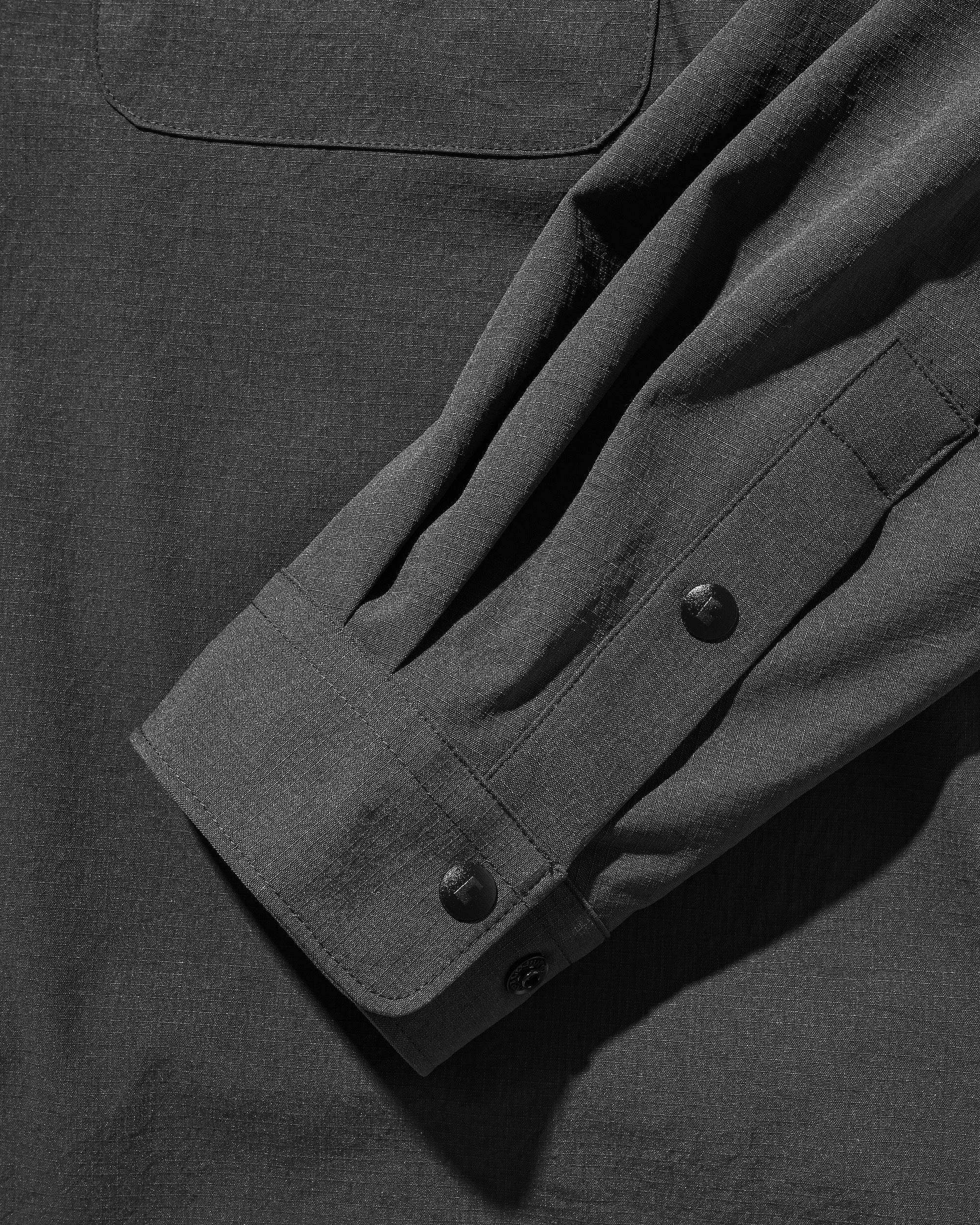 【9.20 SAT 20:00- IN STOCK】CITY UNIFORM L/S PULLOVER SHIRT (GRAY)