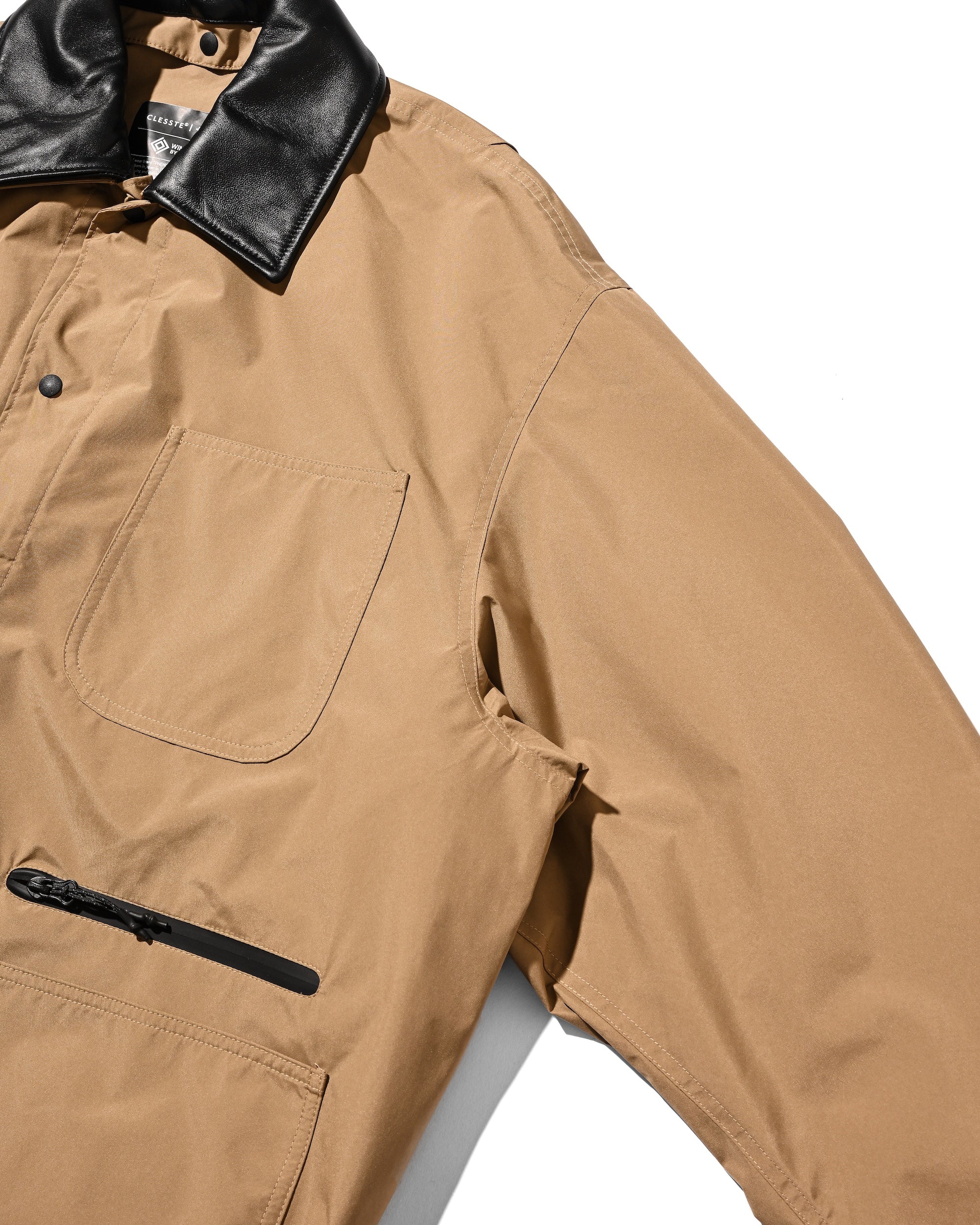 +phenix WINDSTOPPER® BY GORE-TEX LABS CITY STORAGE COVERALL JACKET (CAMEL BEIGE)