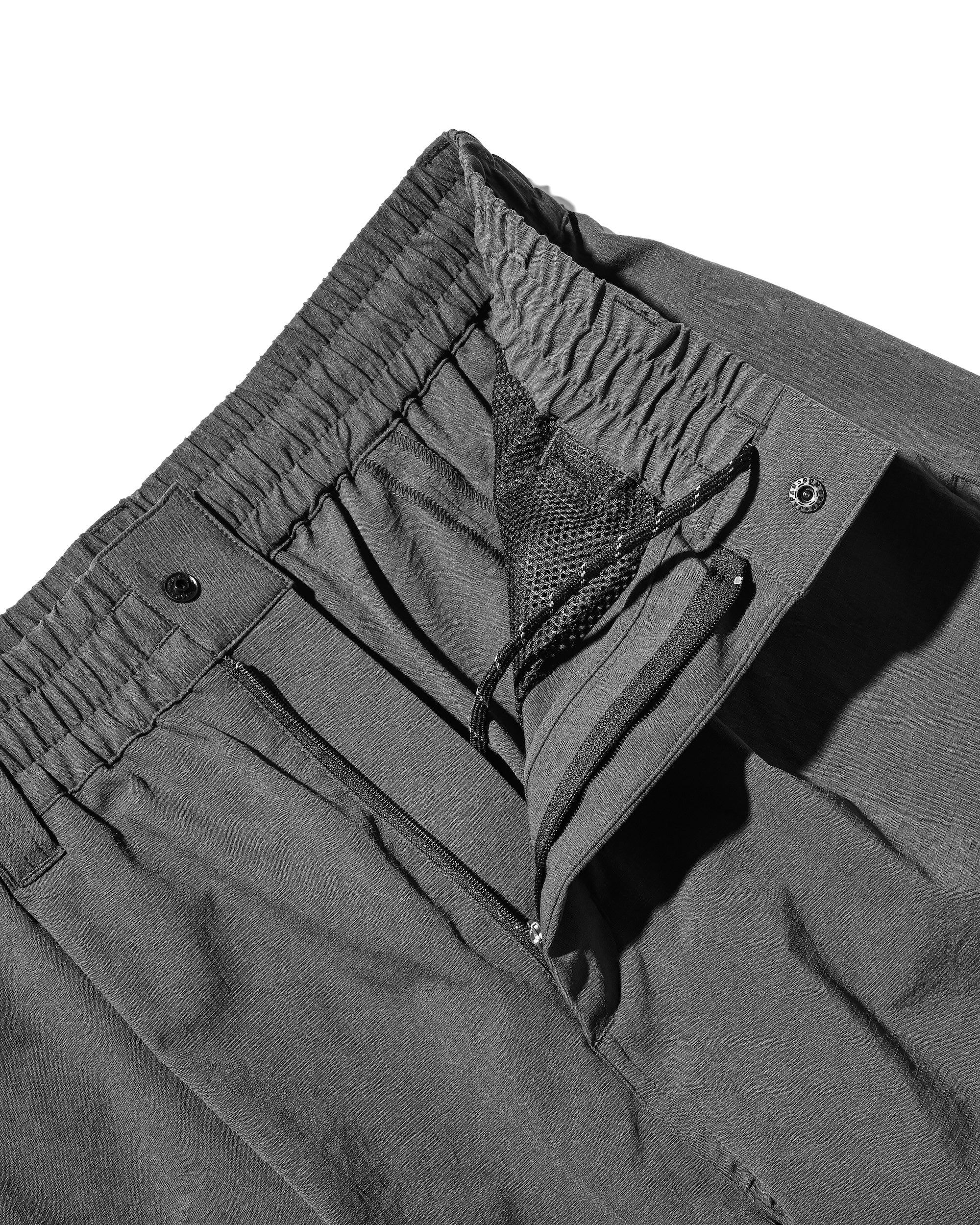 【9.20 SAT 20:00- IN STOCK】CITY UNIFORM BARREL LEG EASY PANTS (GRAY)
