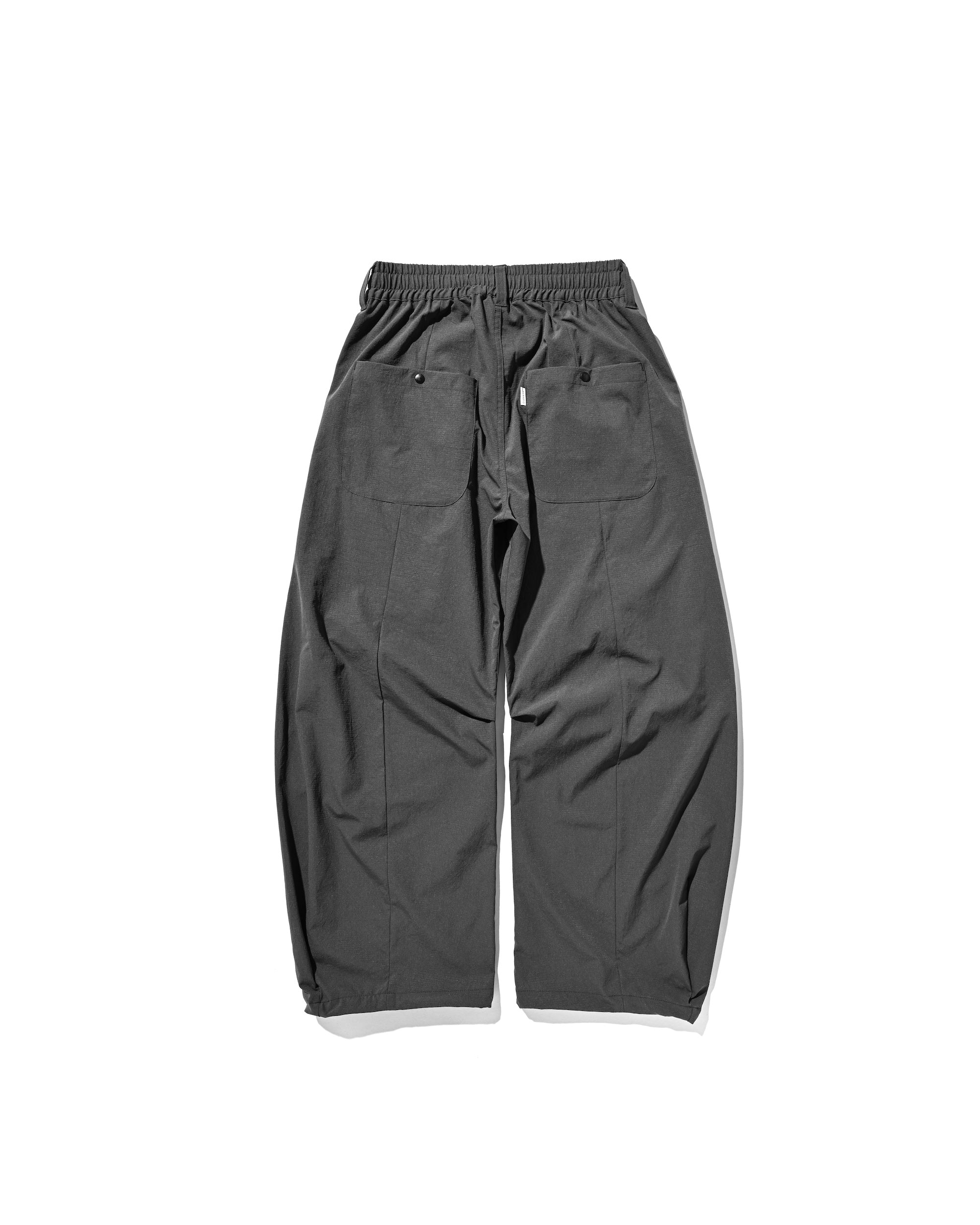 【9.20 SAT 20:00- IN STOCK】CITY UNIFORM BARREL LEG EASY PANTS (GRAY)