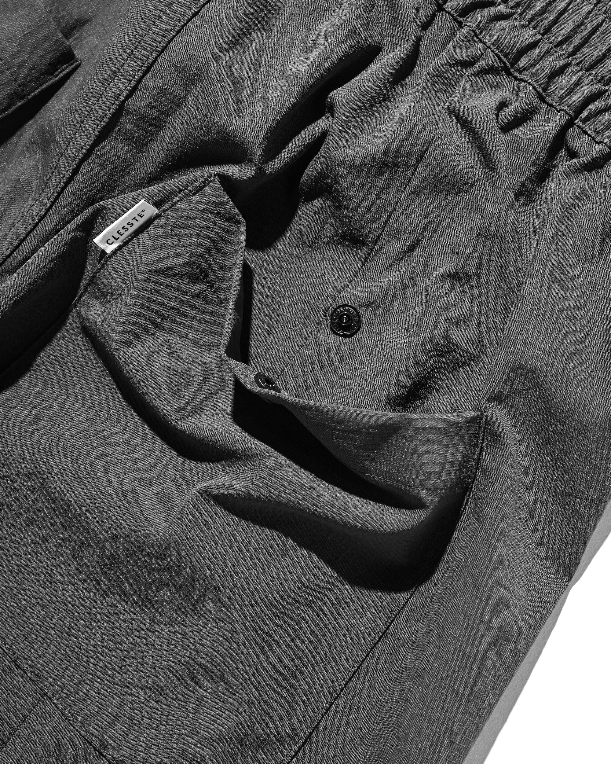 【9.20 SAT 20:00- IN STOCK】CITY UNIFORM BARREL LEG EASY PANTS (GRAY)