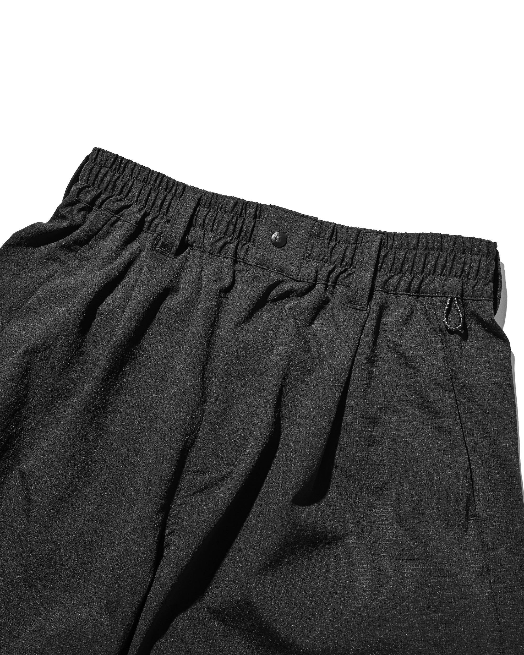 【9.20 SAT 20:00- IN STOCK】CITY UNIFORM BARREL LEG EASY PANTS (BLACK)
