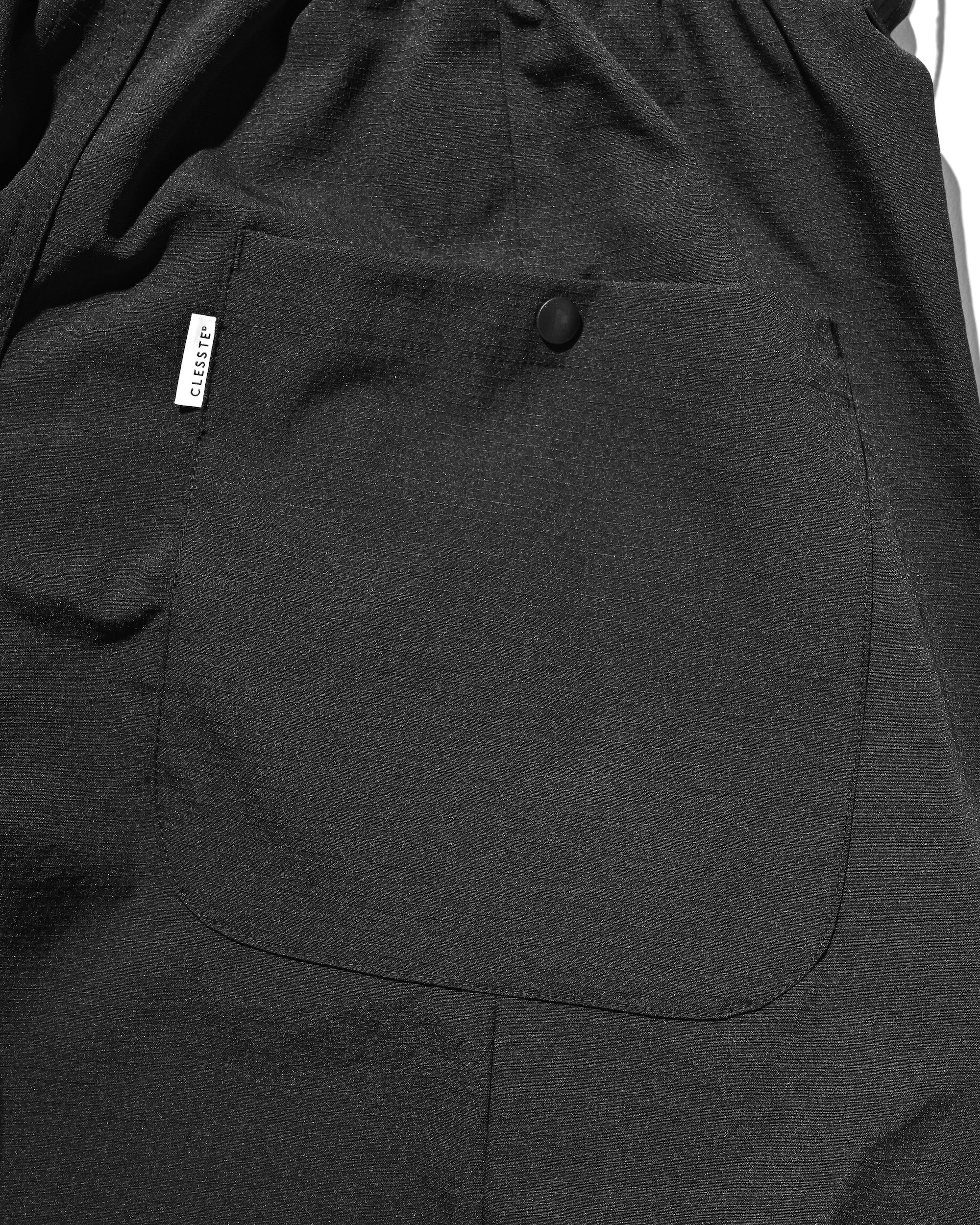 【9.20 SAT 20:00- IN STOCK】CITY UNIFORM BARREL LEG EASY PANTS (BLACK)