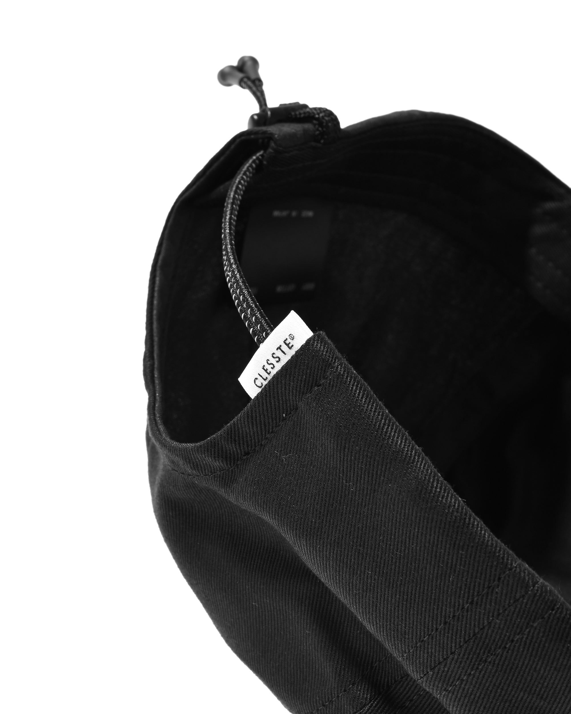 "BUBBLE LOGO" ACTIVE CITY TRUCKER CAP (BLACK×WHITE)