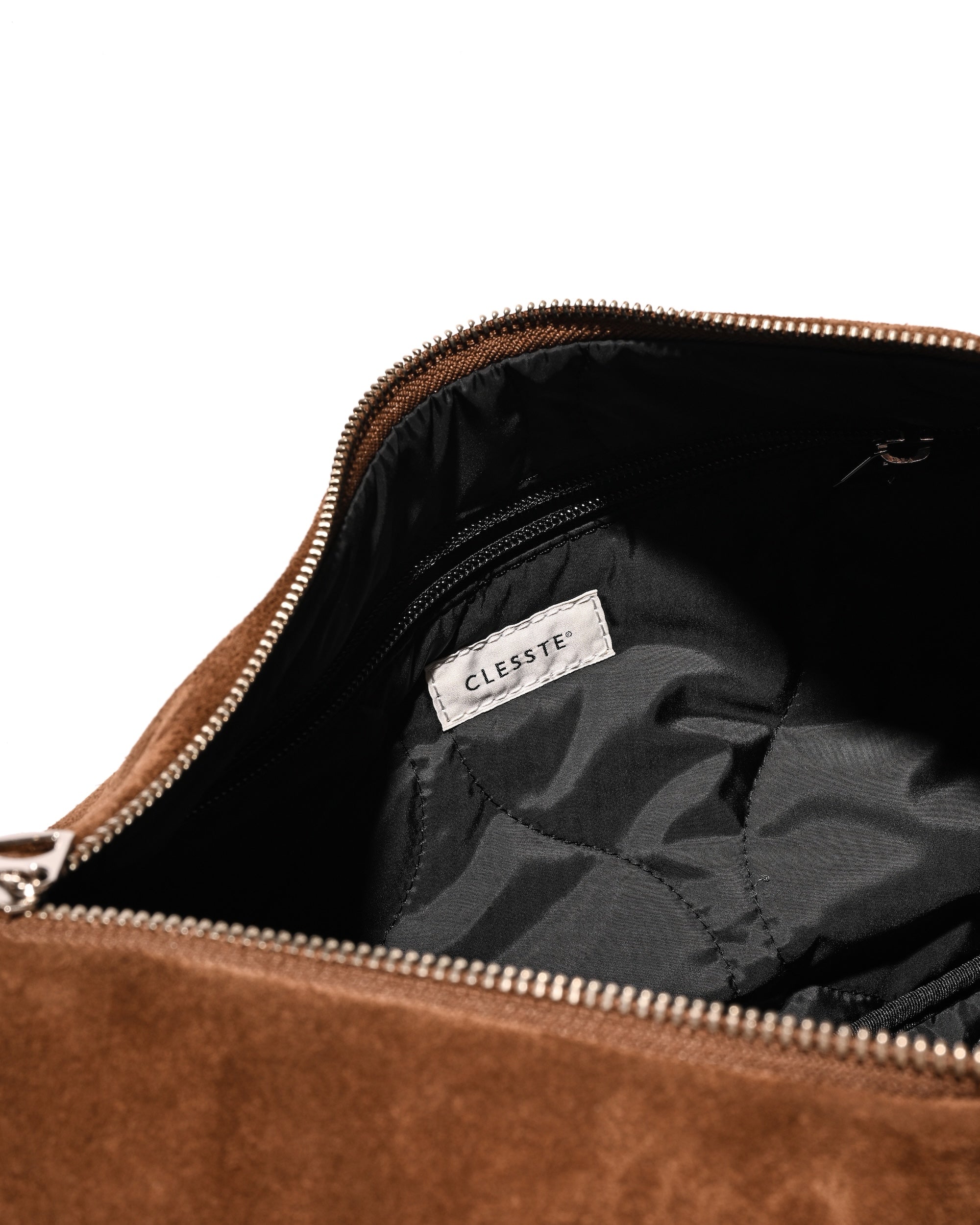 SUEDE DAYOFF BAG (BROWN)