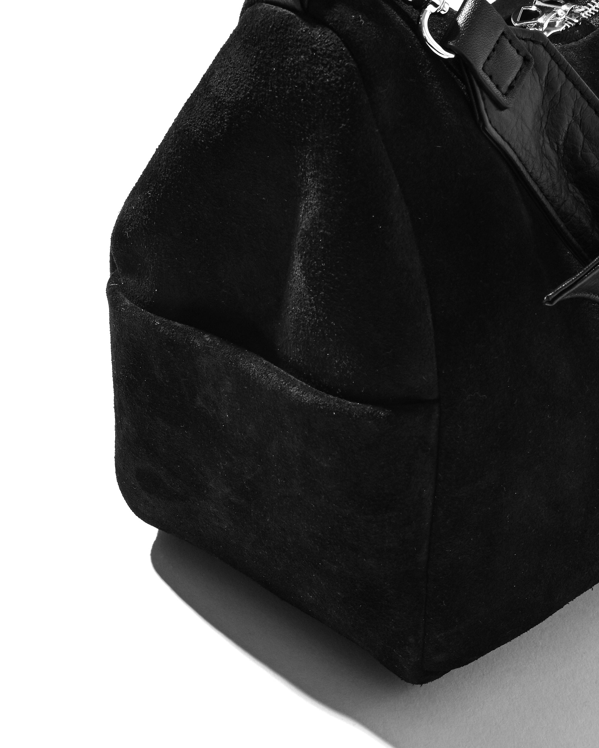 SUEDE DAYOFF BAG (BLACK)