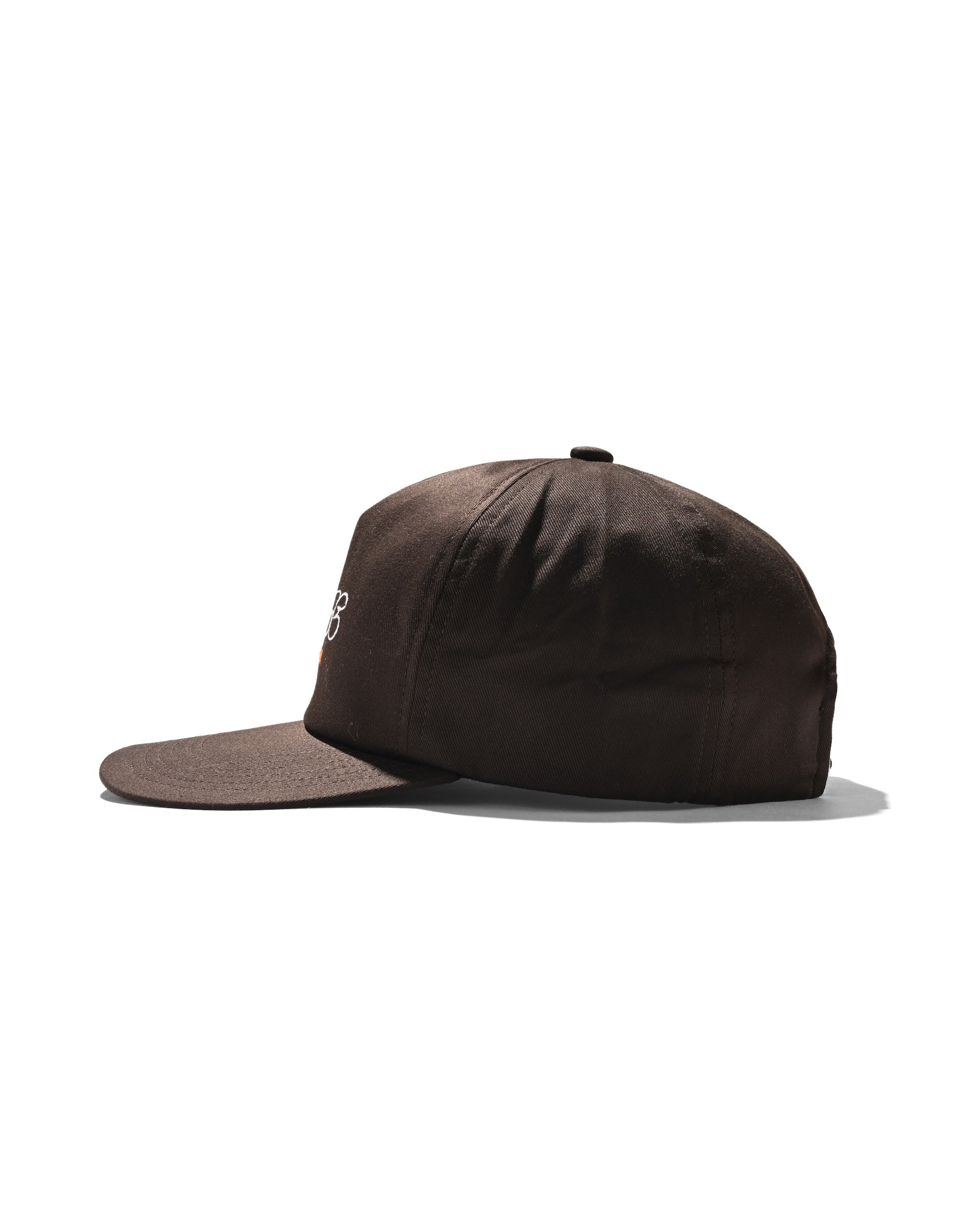 "BUBBLE LOGO" ACTIVE CITY TRUCKER CAP (BROWN×WHITE)