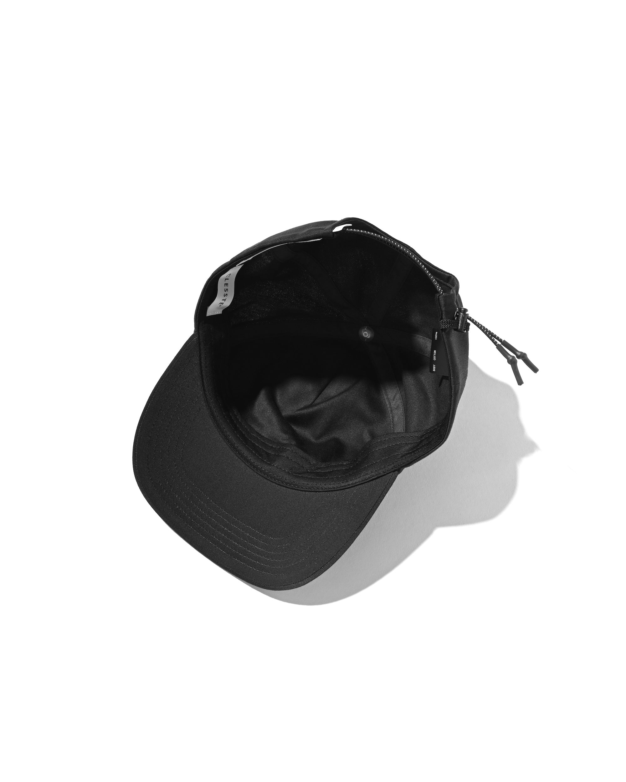 "BUBBLE LOGO" ACTIVE CITY TRUCKER CAP (BLACK×WHITE)