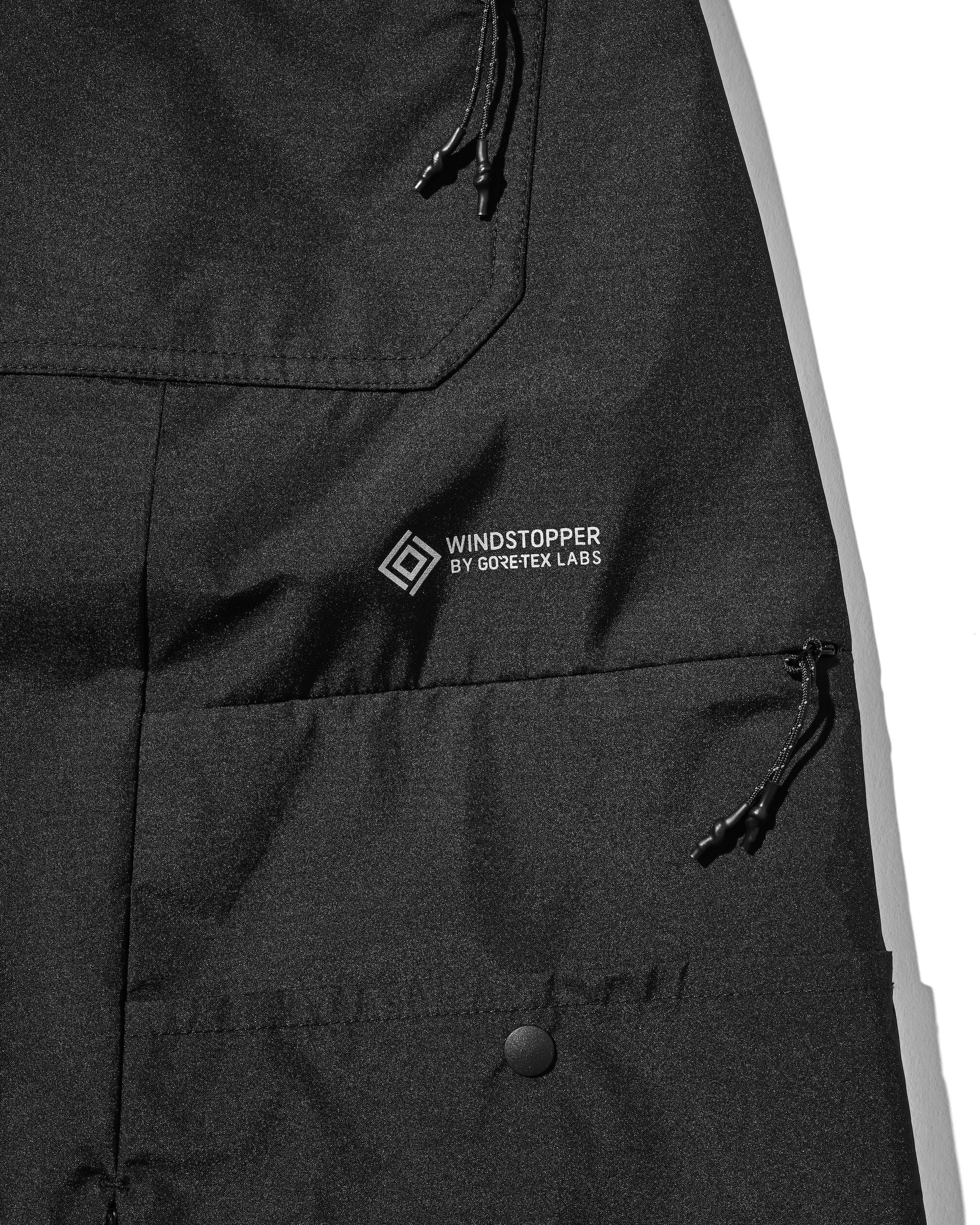 【6.10 WED 20:00- IN STOCK】+phenix WINDSTOPPER® by GORE-TEX LABS CITY MASSIVE UTILITY PANTS (BLACK×WHITE)