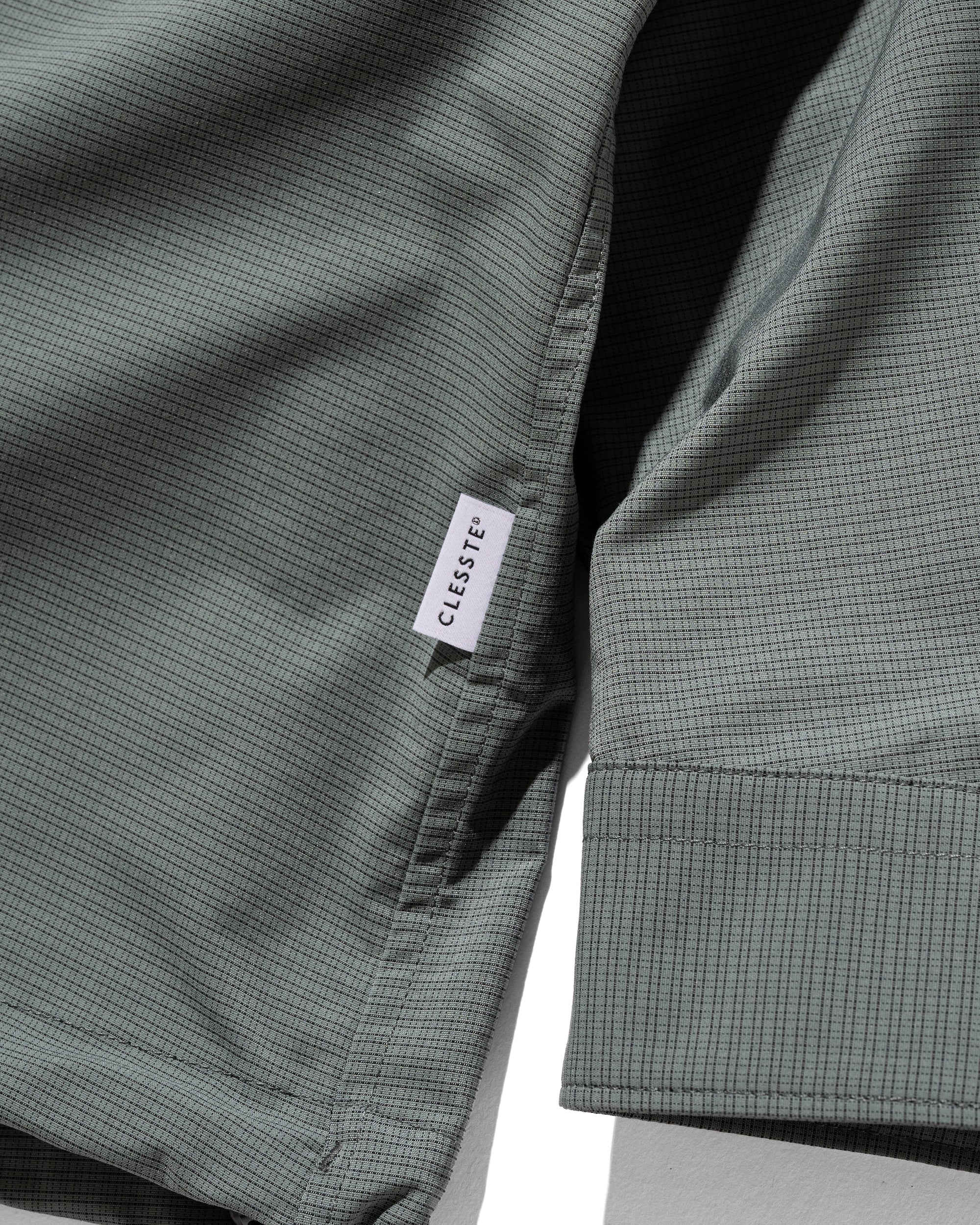 【5.6 TUE 20:00- IN STOCK】MINI PLAID L/S PULLOVER SHIRT (BLUE GRAY)