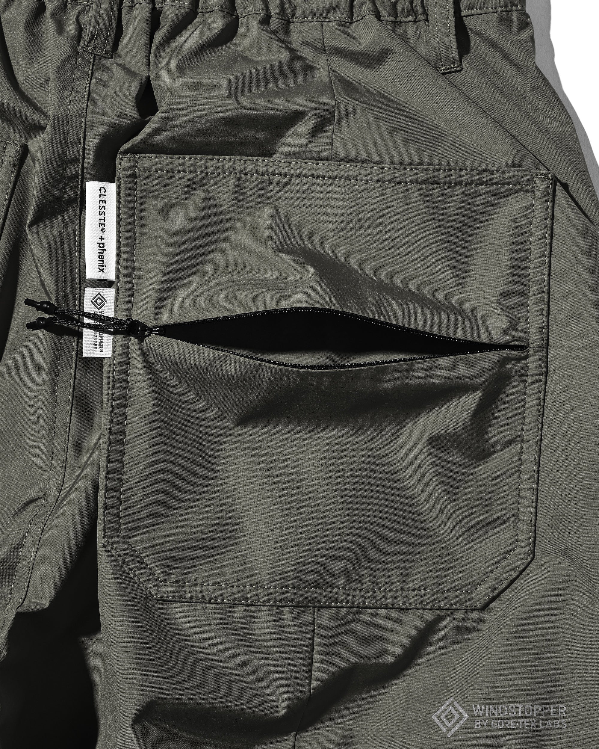 +phenix WINDSTOPPER® by GORE-TEX LABS CITY MASSIVE UTILITY PANTS (ASPHALT GRAY)